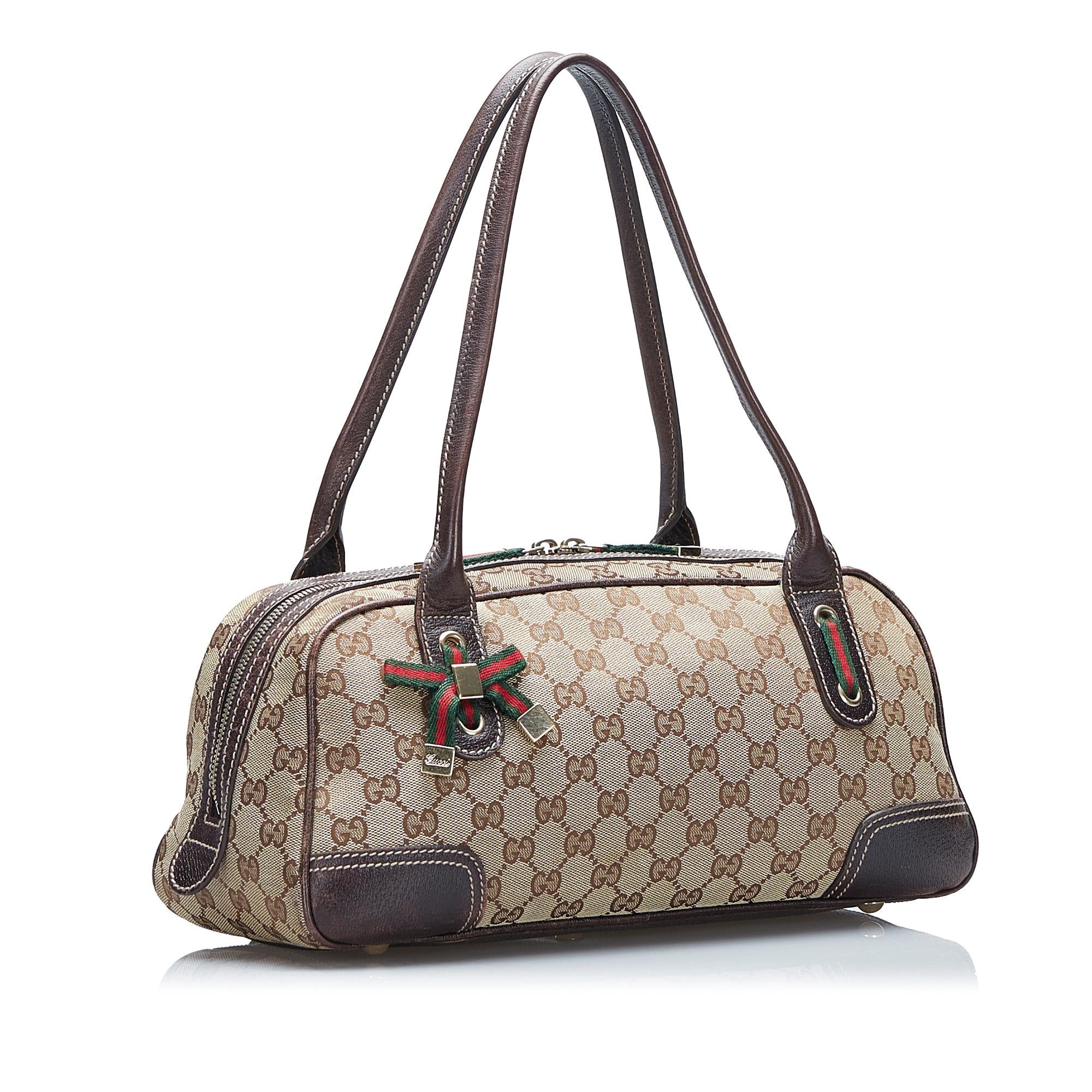 Gucci GG Canvas Princy Shoulder Bag (SHG-SEQNhi)