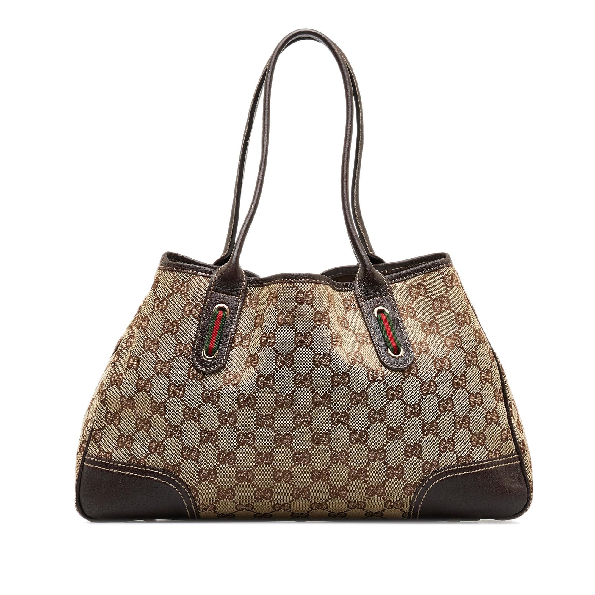 Gucci GG Canvas Princy Tote Bag (SHG-YVgG4K)