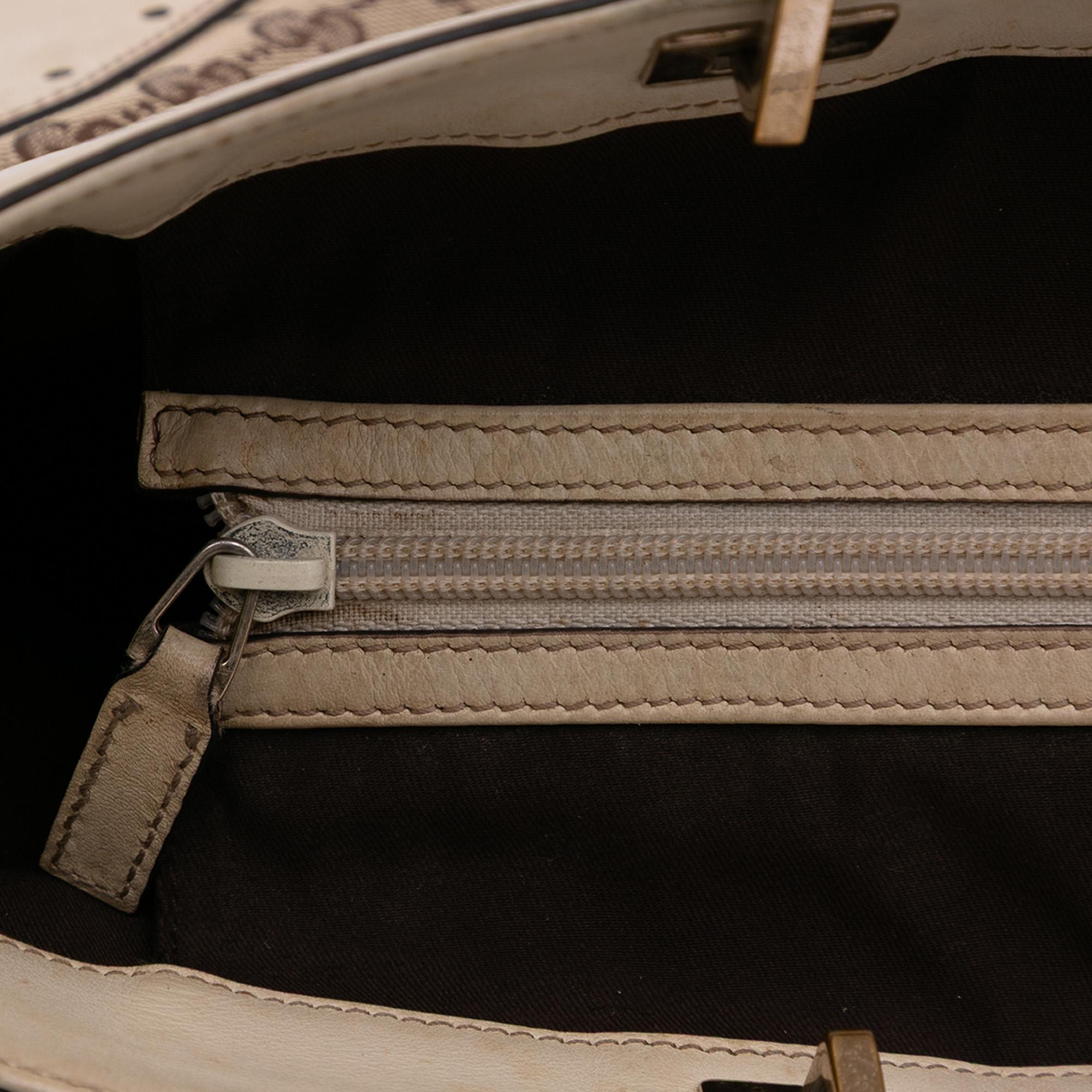 Gucci GG Canvas Punch Tote