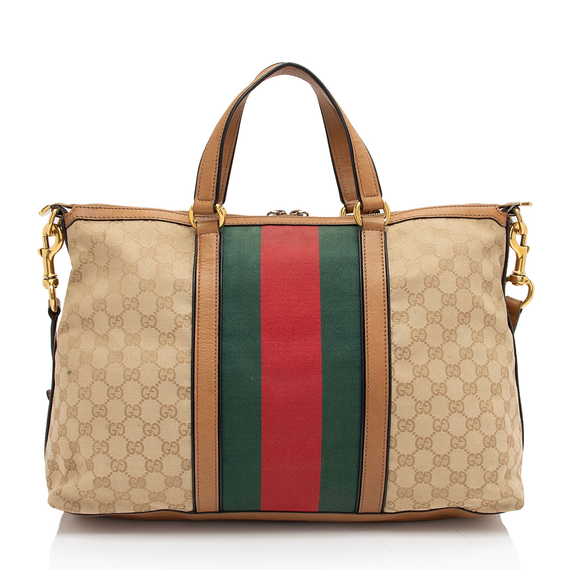 Gucci GG Canvas Rania Tote (SHF-uGCI1b)