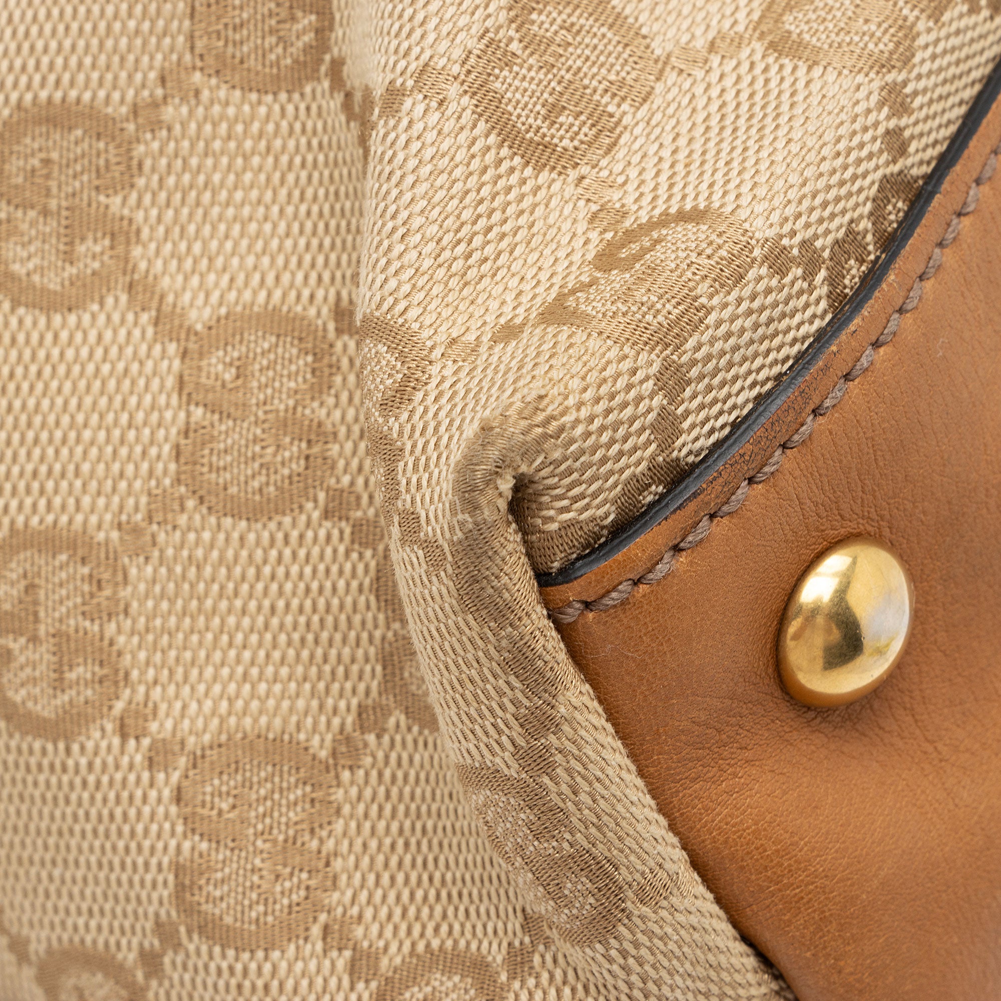 Gucci GG Canvas Rania Tote (SHF-uGCI1b)