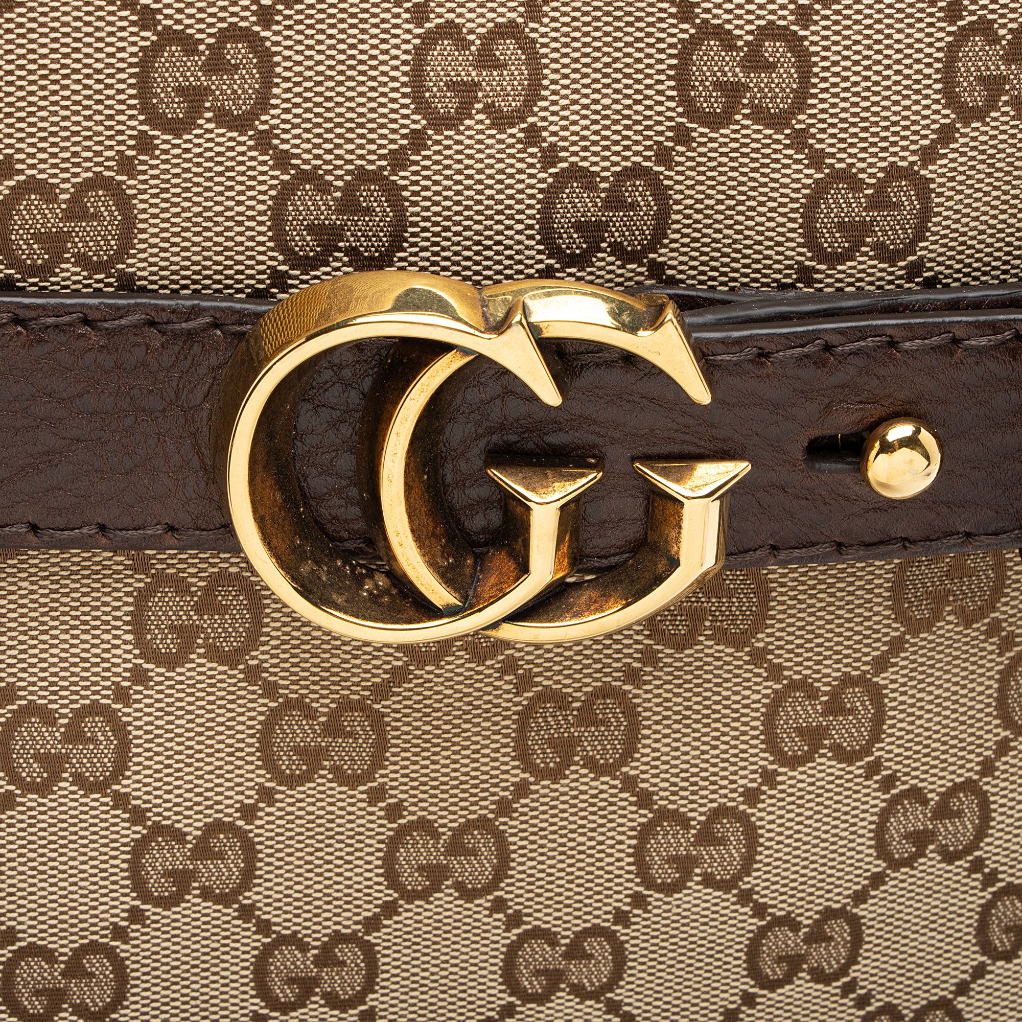 Gucci GG Canvas Running Medium Hobo