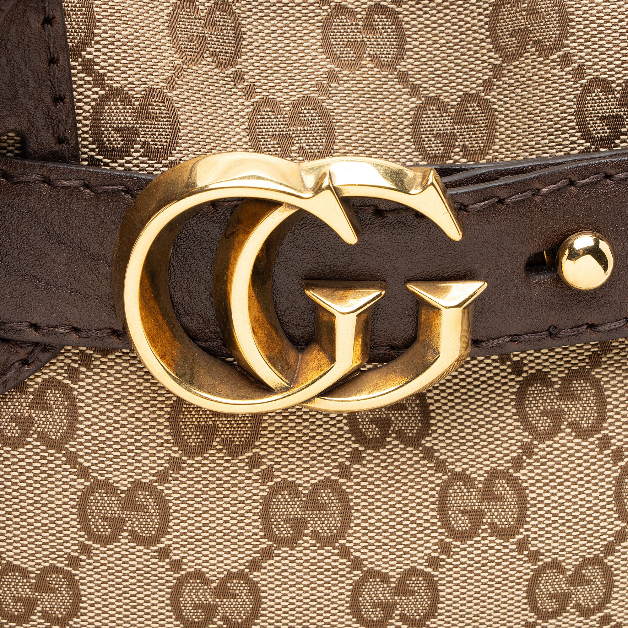 Gucci GG Canvas Running Medium Tote