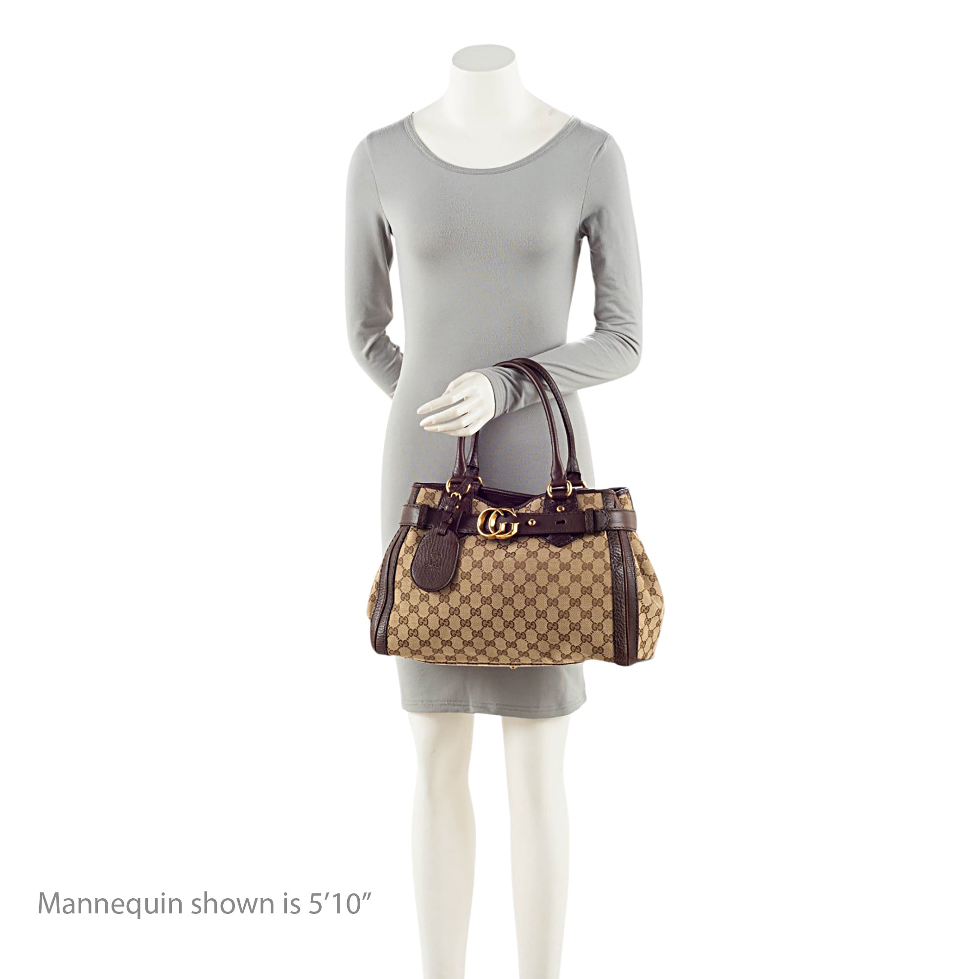 Gucci GG Canvas Running Medium Tote