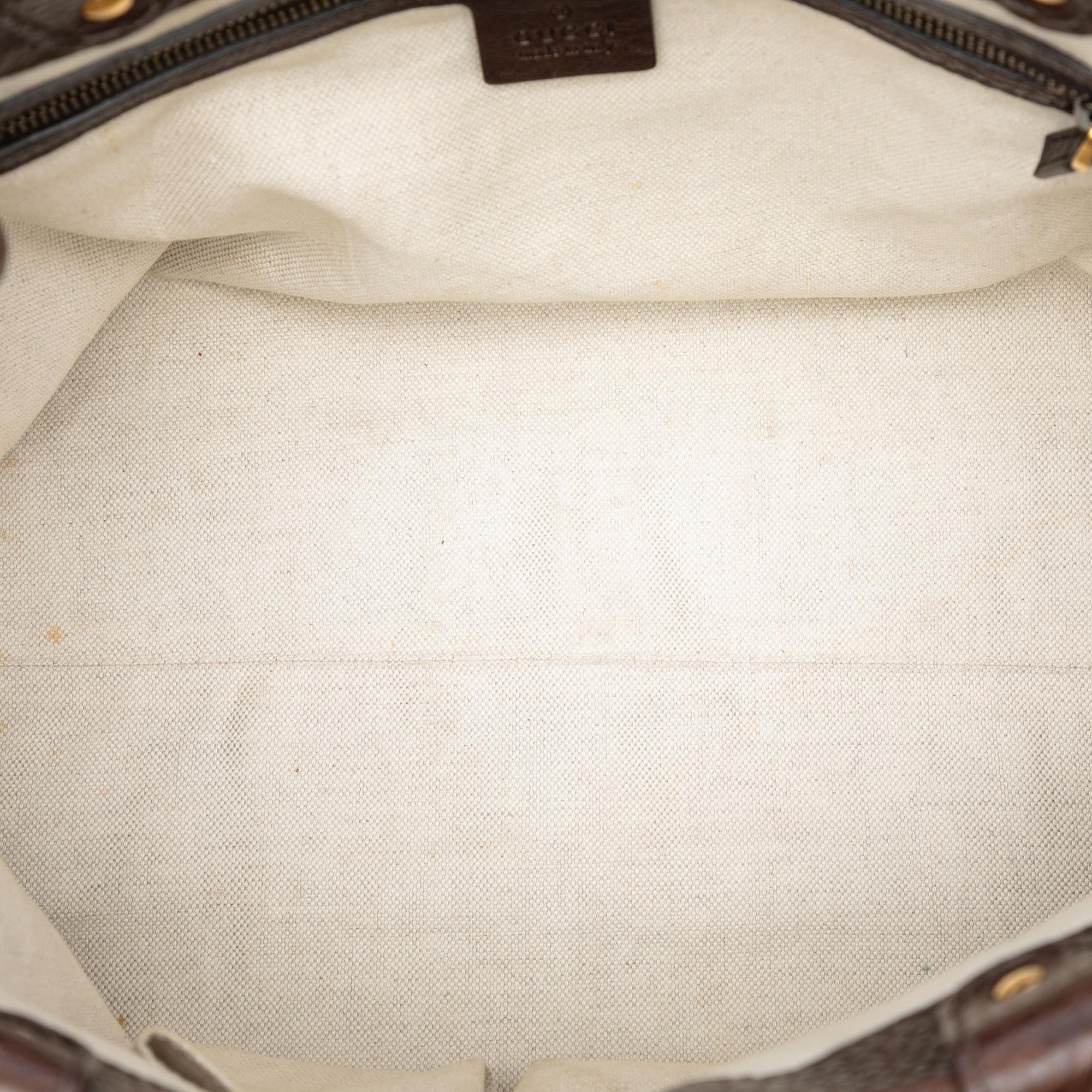Gucci GG Canvas Running Tote