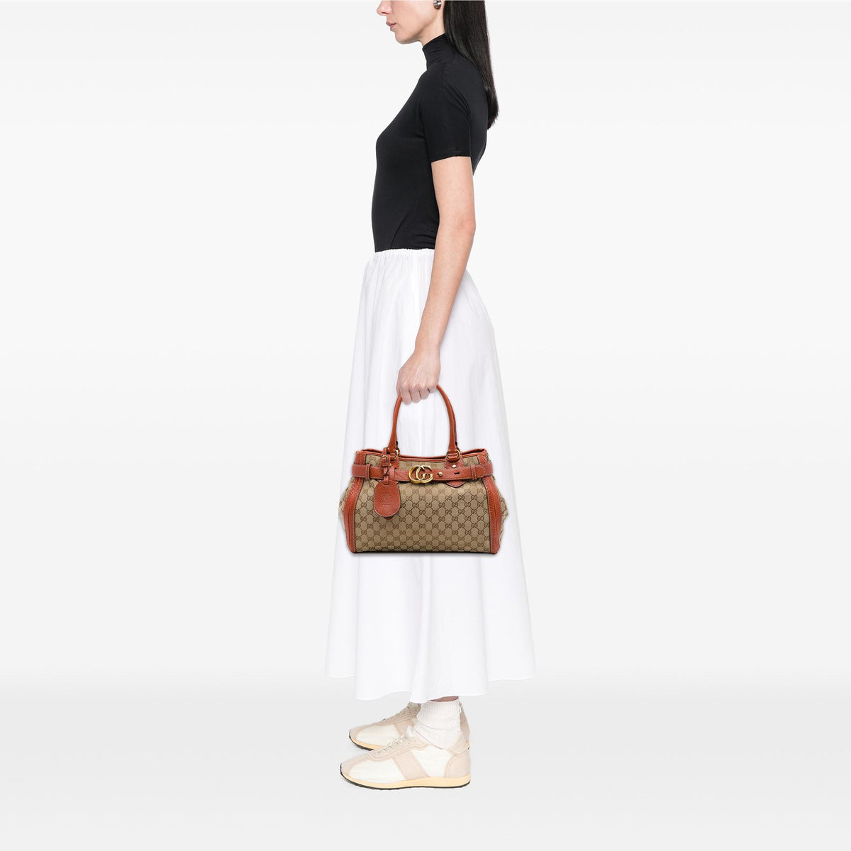Gucci GG Canvas Running Tote