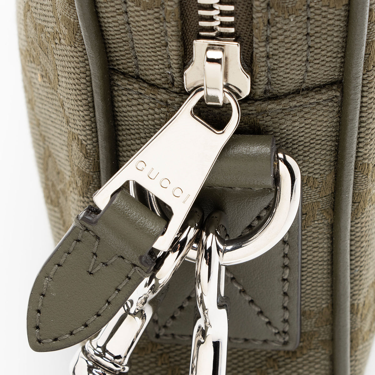Gucci GG Canvas Web Loop Small Crossbody