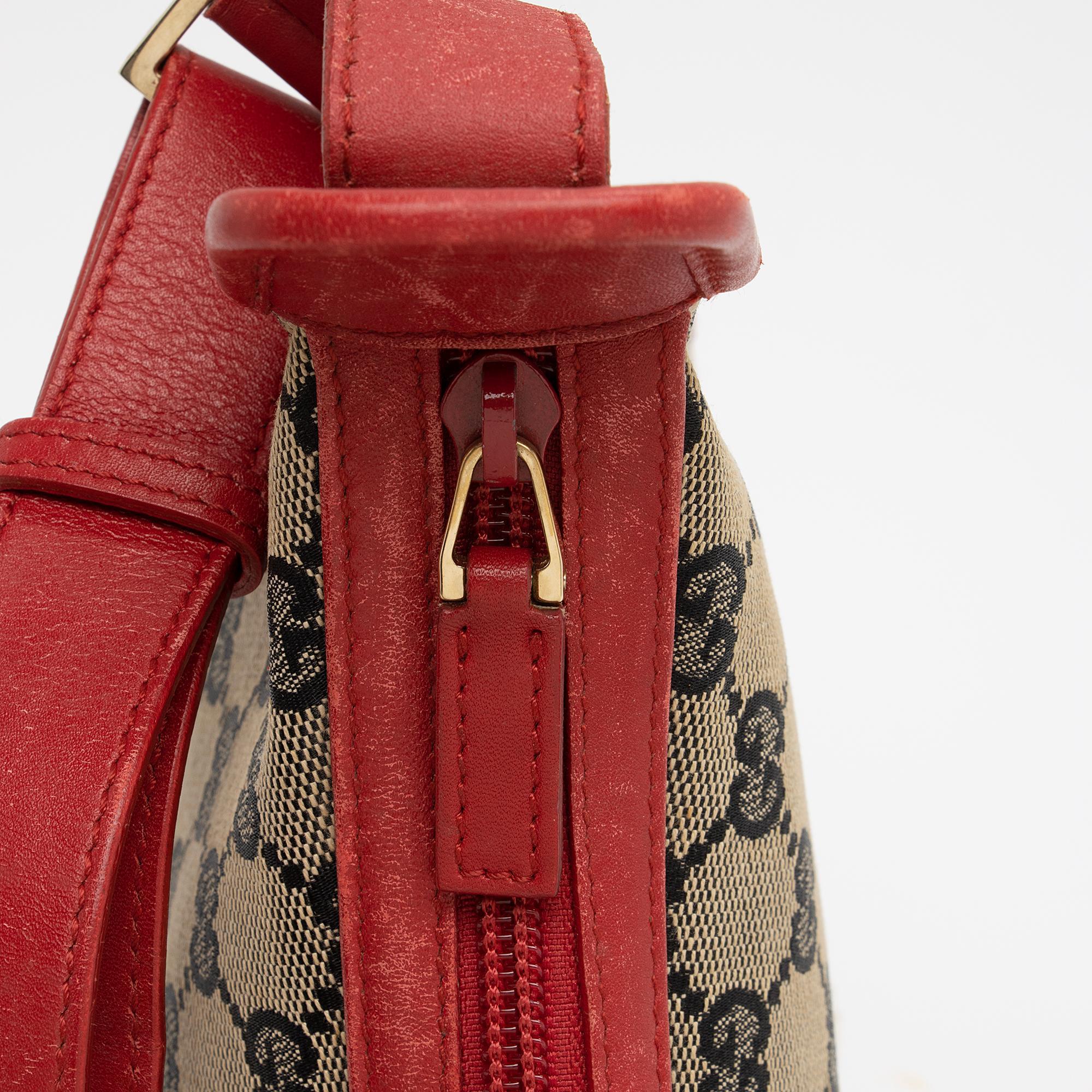 Gucci GG Canvas Square Small Hobo (SHF-YQ7fDI)