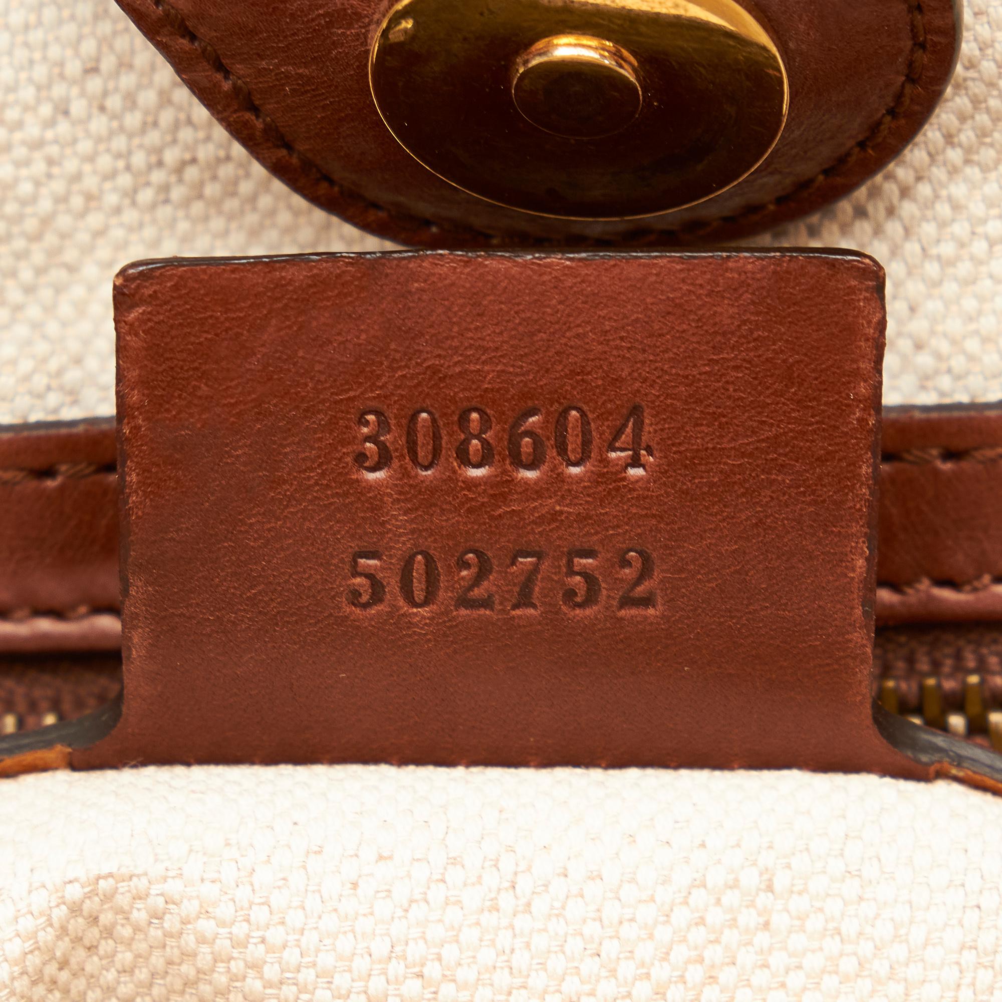 Gucci GG Canvas Stirrup Handbag (SHG-4H8XJO)