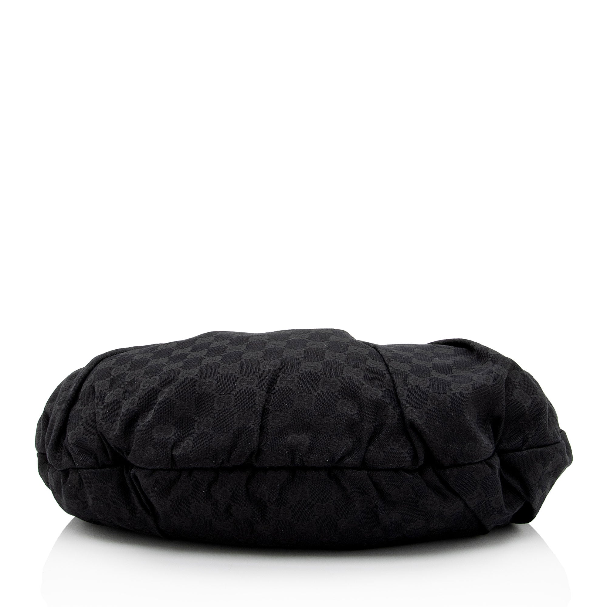 Gucci GG Canvas Studded Pelham Small Shoulder Bag (SHF-0I65Ea)