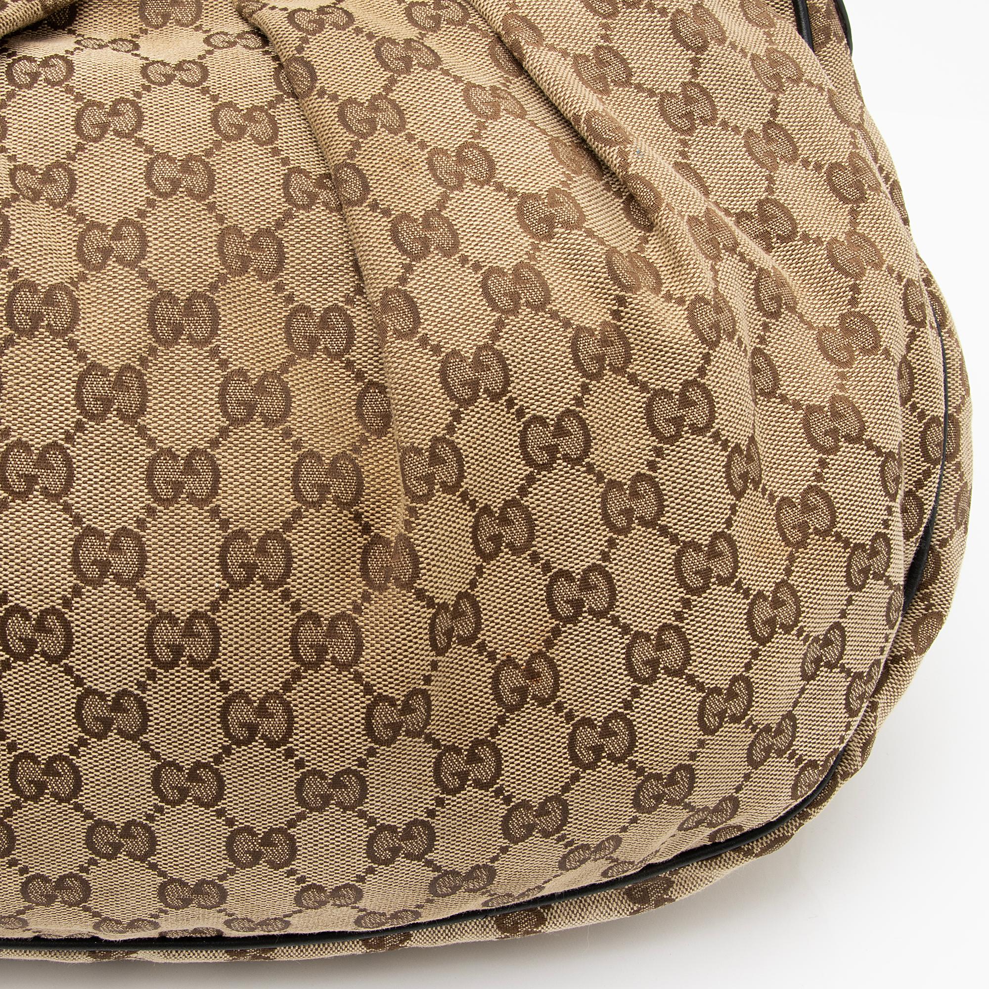 Gucci GG Canvas Sukey Hobo (SHF-23805)