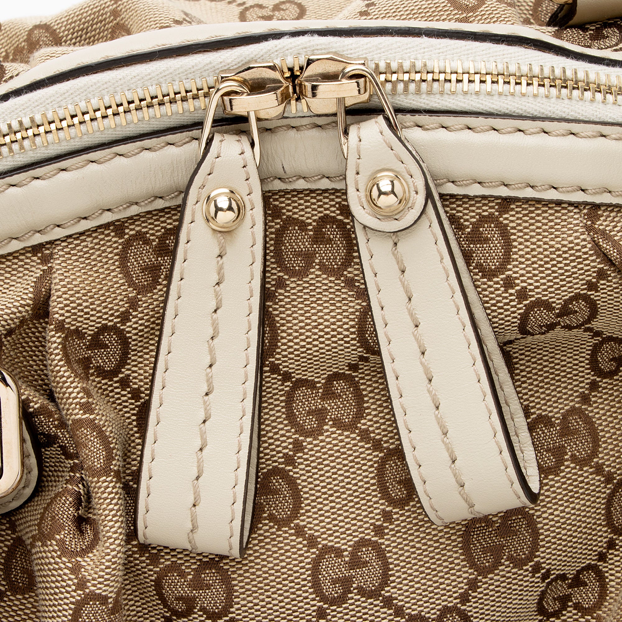 Gucci GG Canvas Sukey Satchel (SHF-SQFOq5)