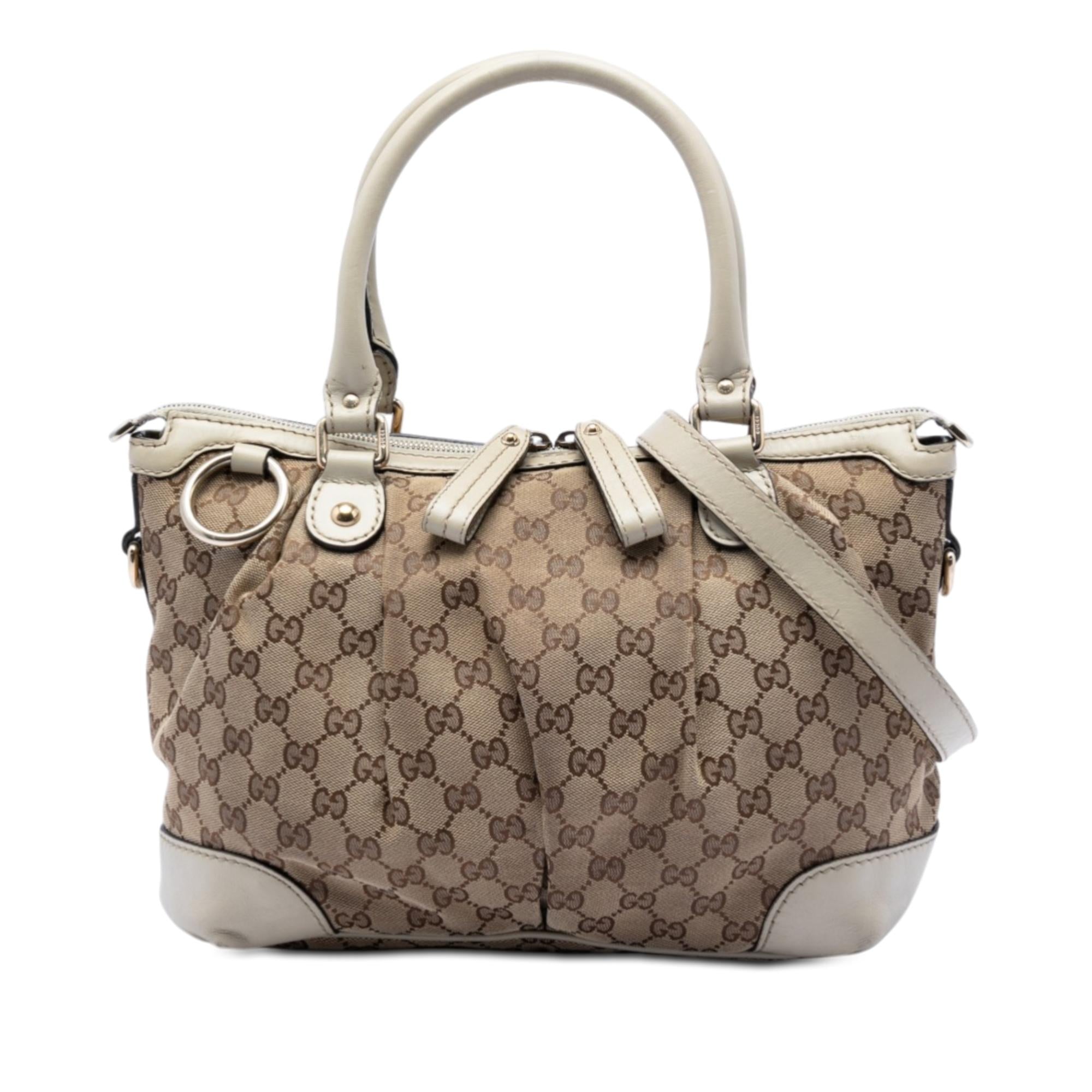 Gucci GG Canvas Sukey Satchel