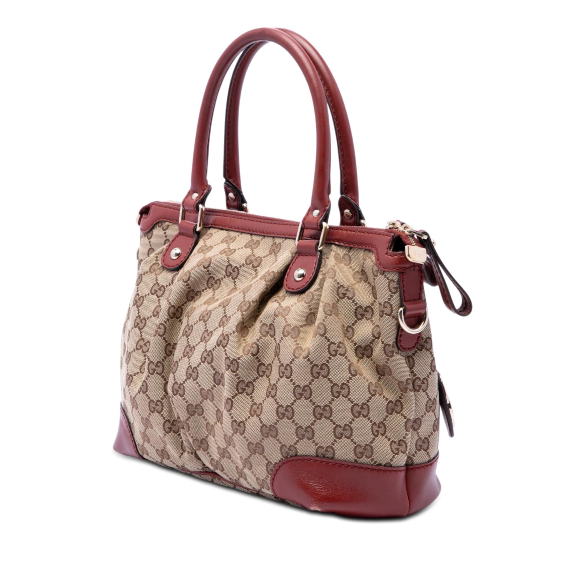 Gucci GG Canvas Sukey Satchel