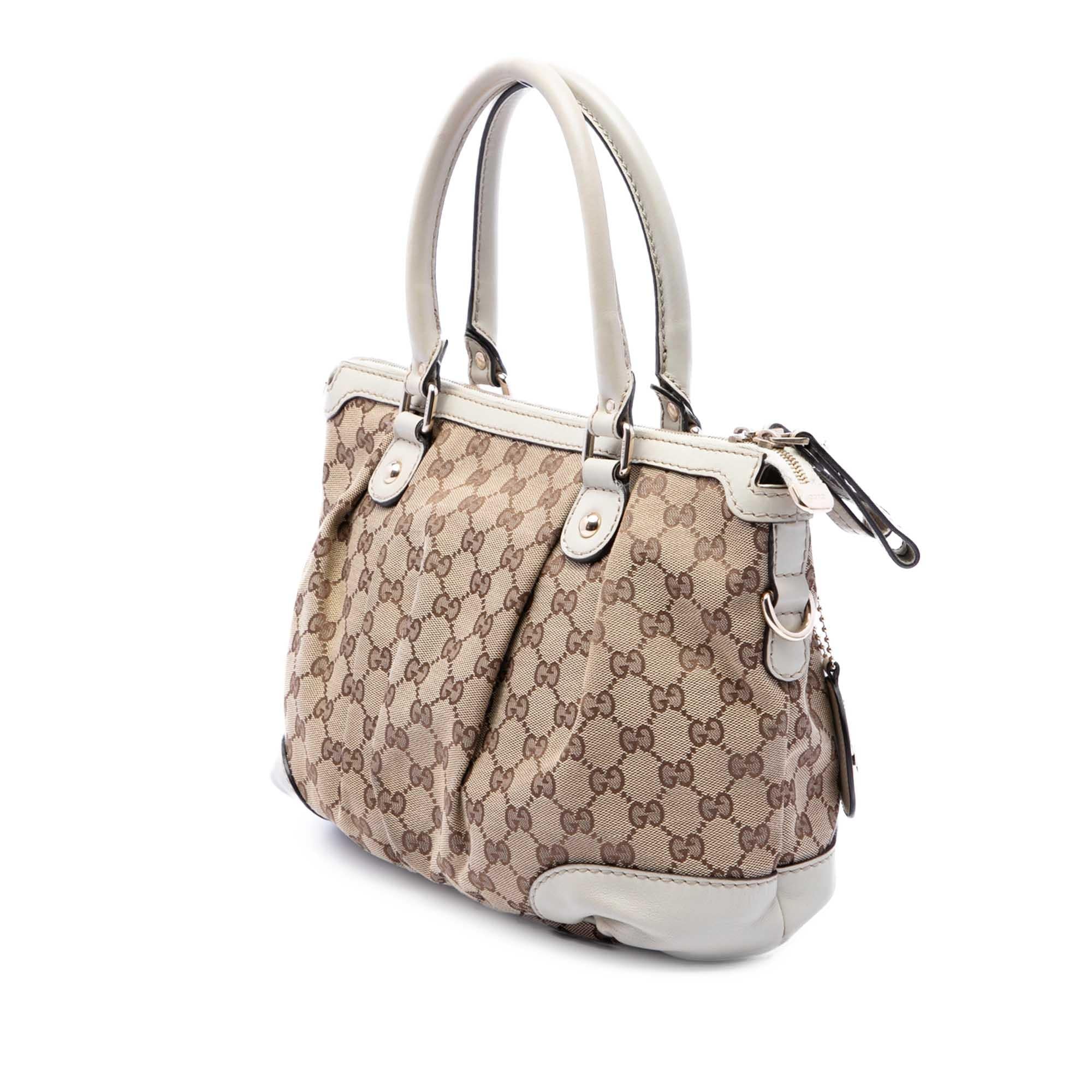 Gucci GG Canvas Sukey Satchel