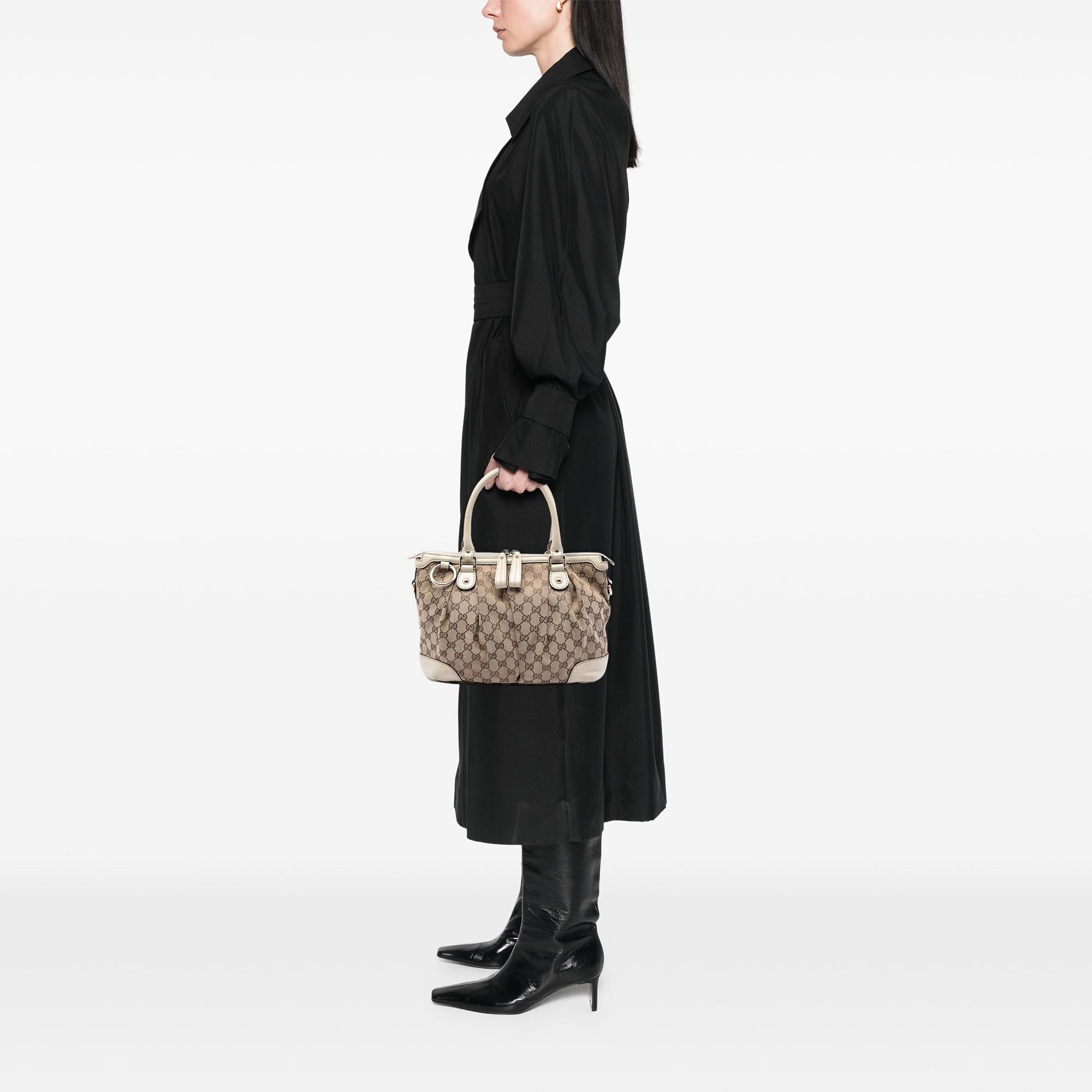 Gucci GG Canvas Sukey Satchel