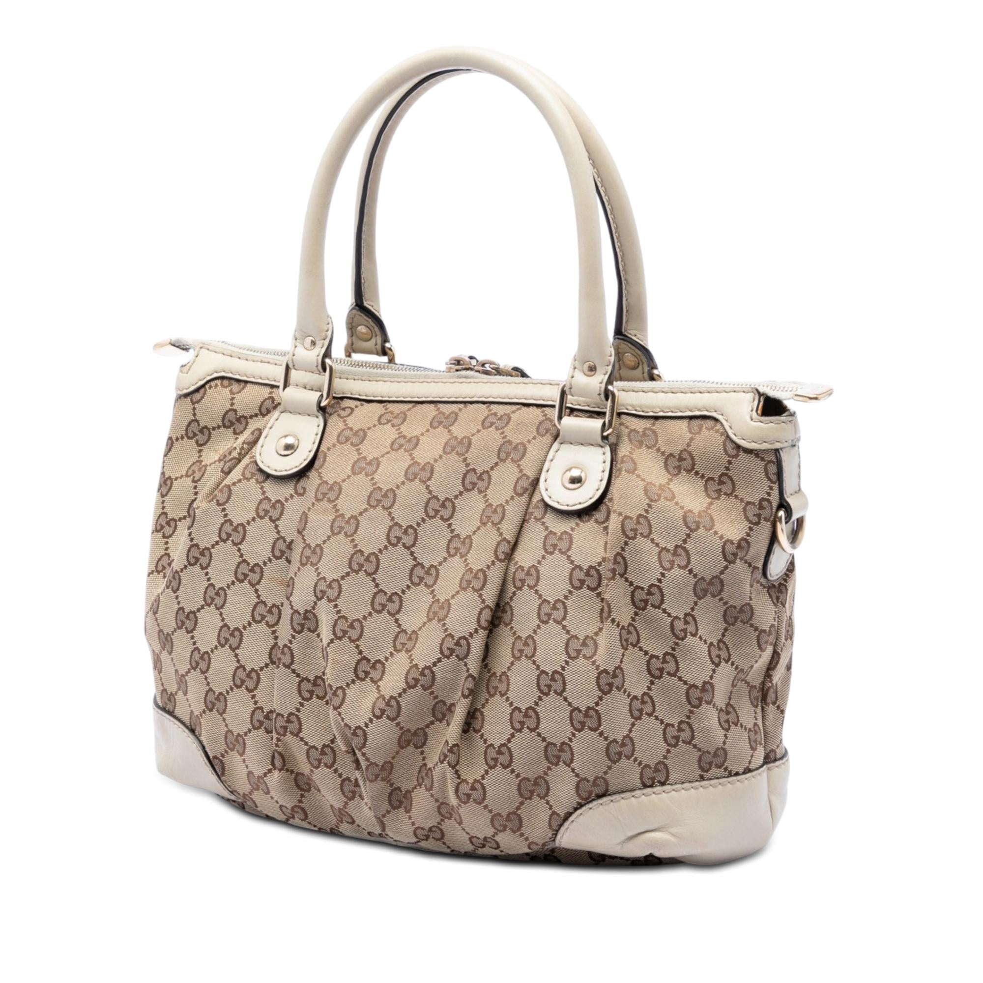 Gucci GG Canvas Sukey Satchel