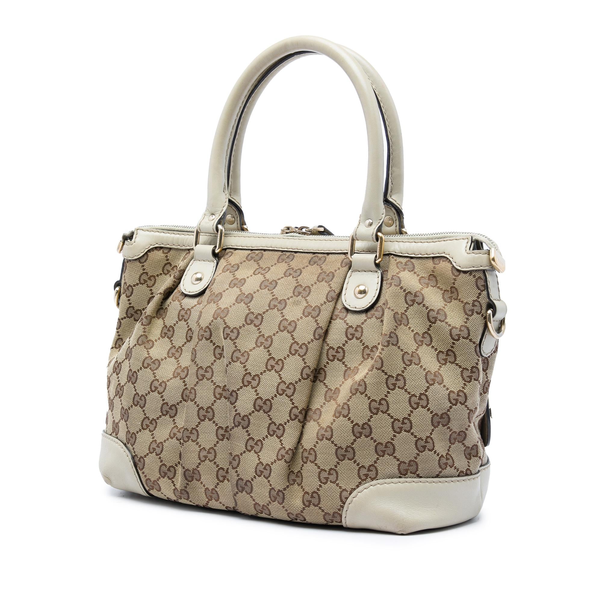 Gucci GG Canvas Sukey Satchel