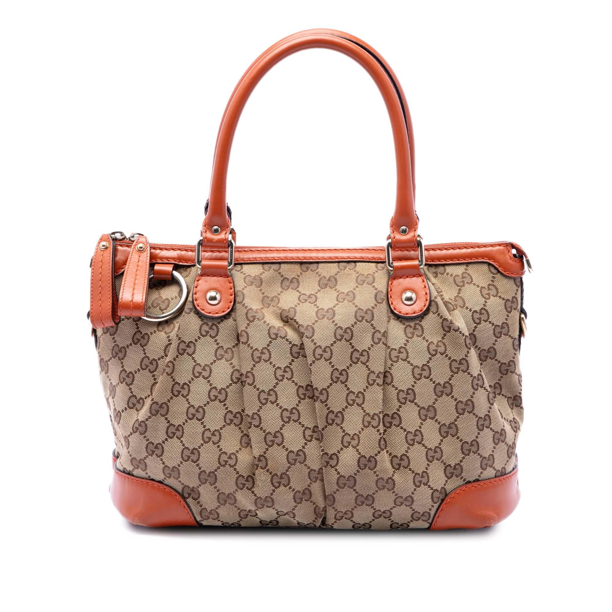 Gucci GG Canvas Sukey Satchel