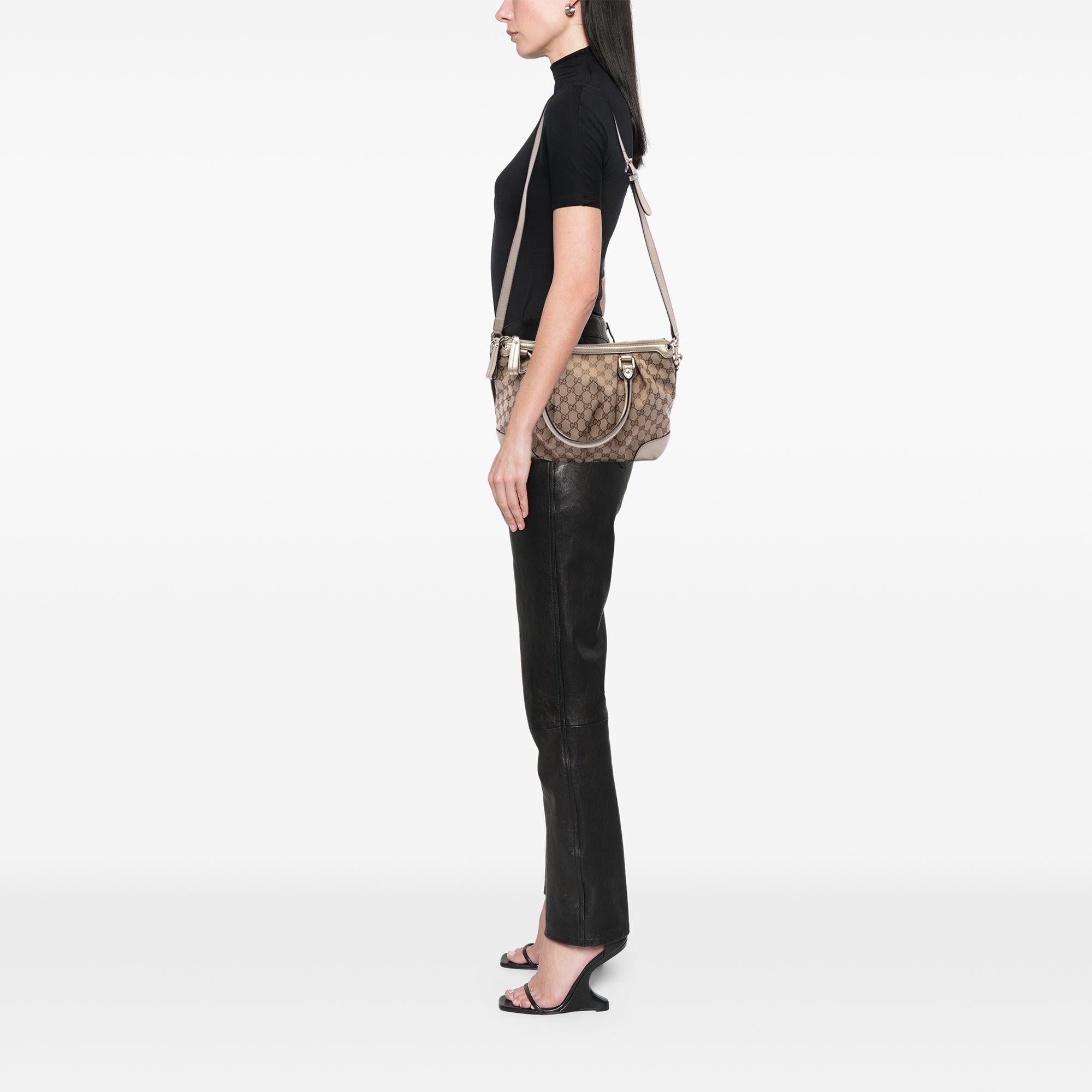 Gucci GG Canvas Sukey Satchel