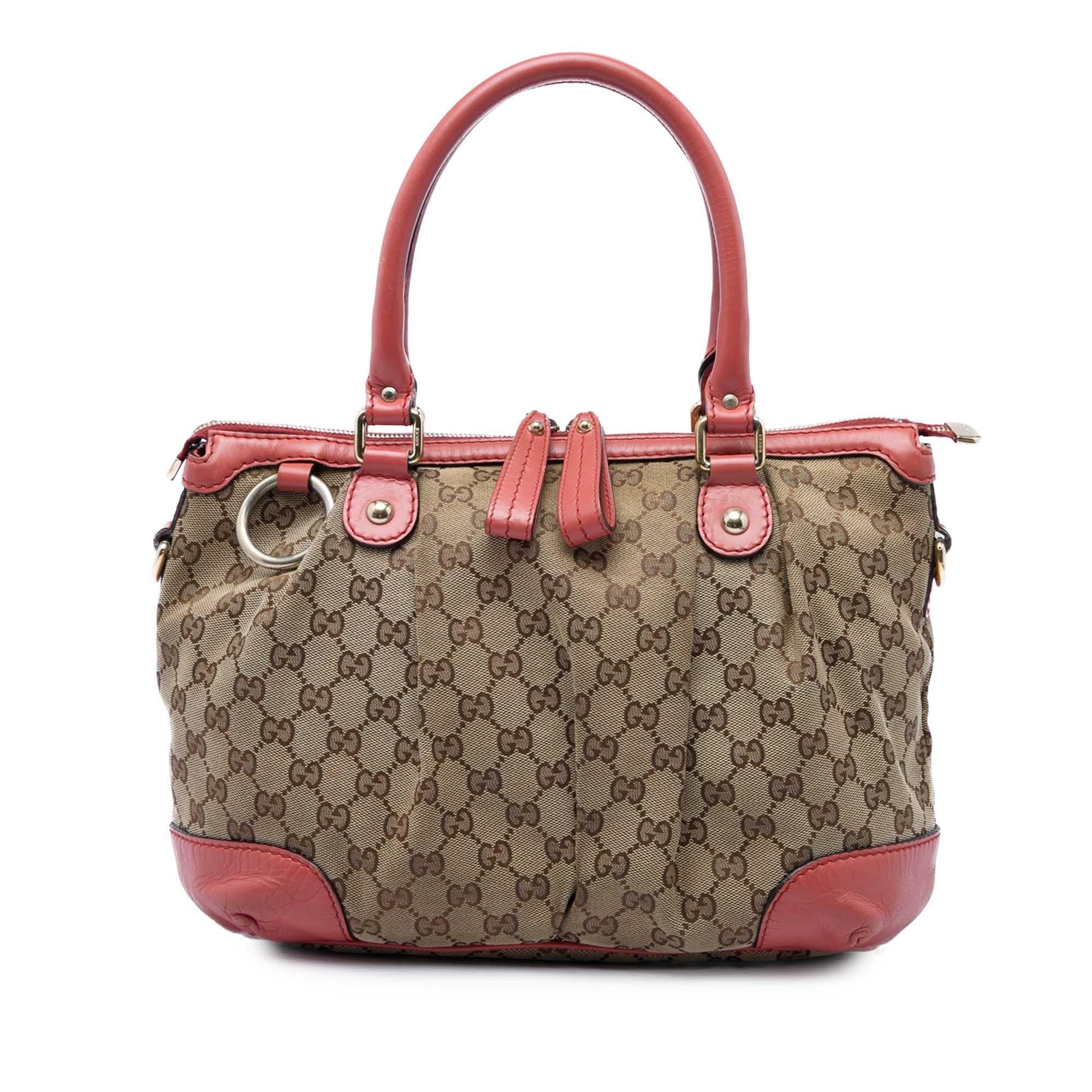 Gucci GG Canvas Sukey Satchel