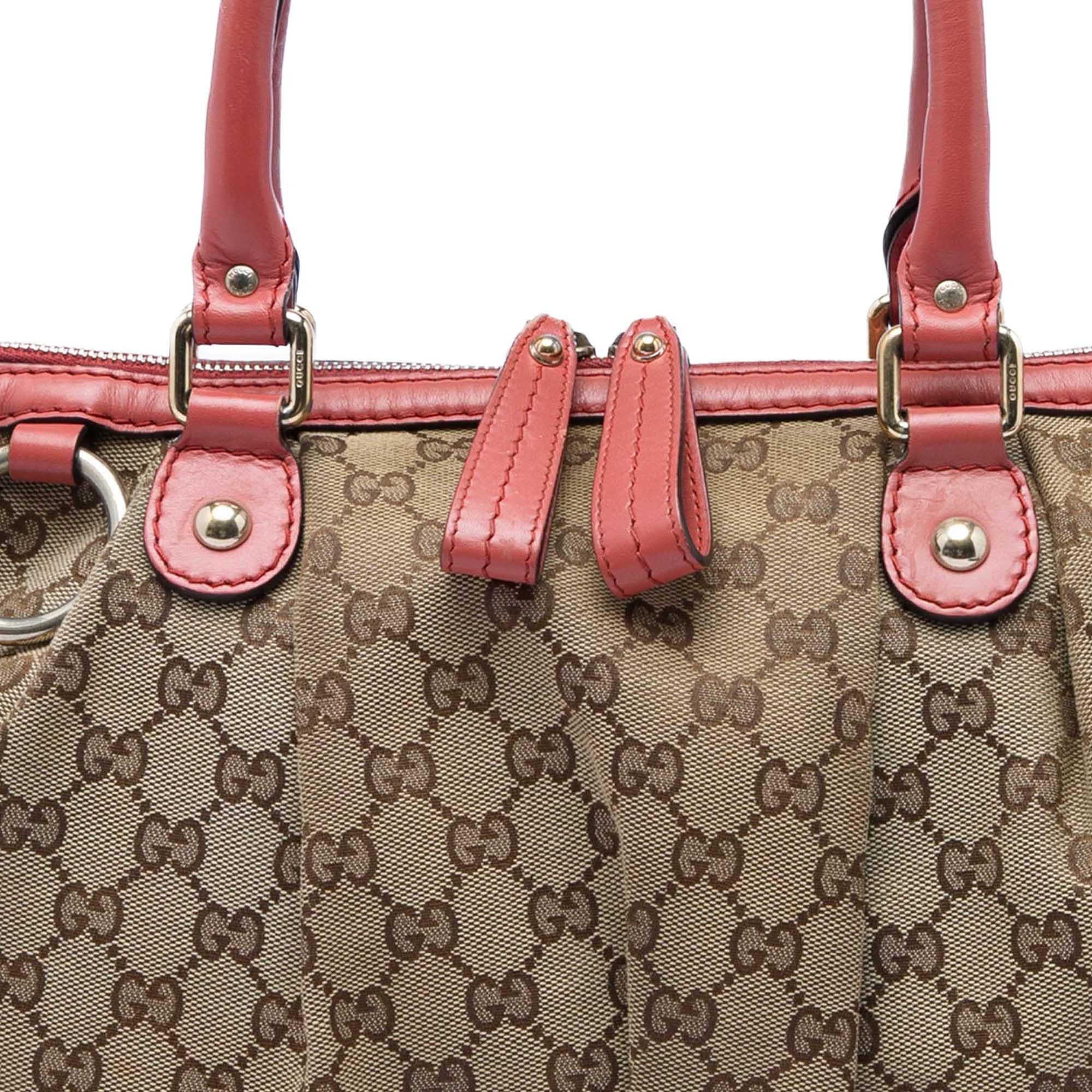 Gucci GG Canvas Sukey Satchel
