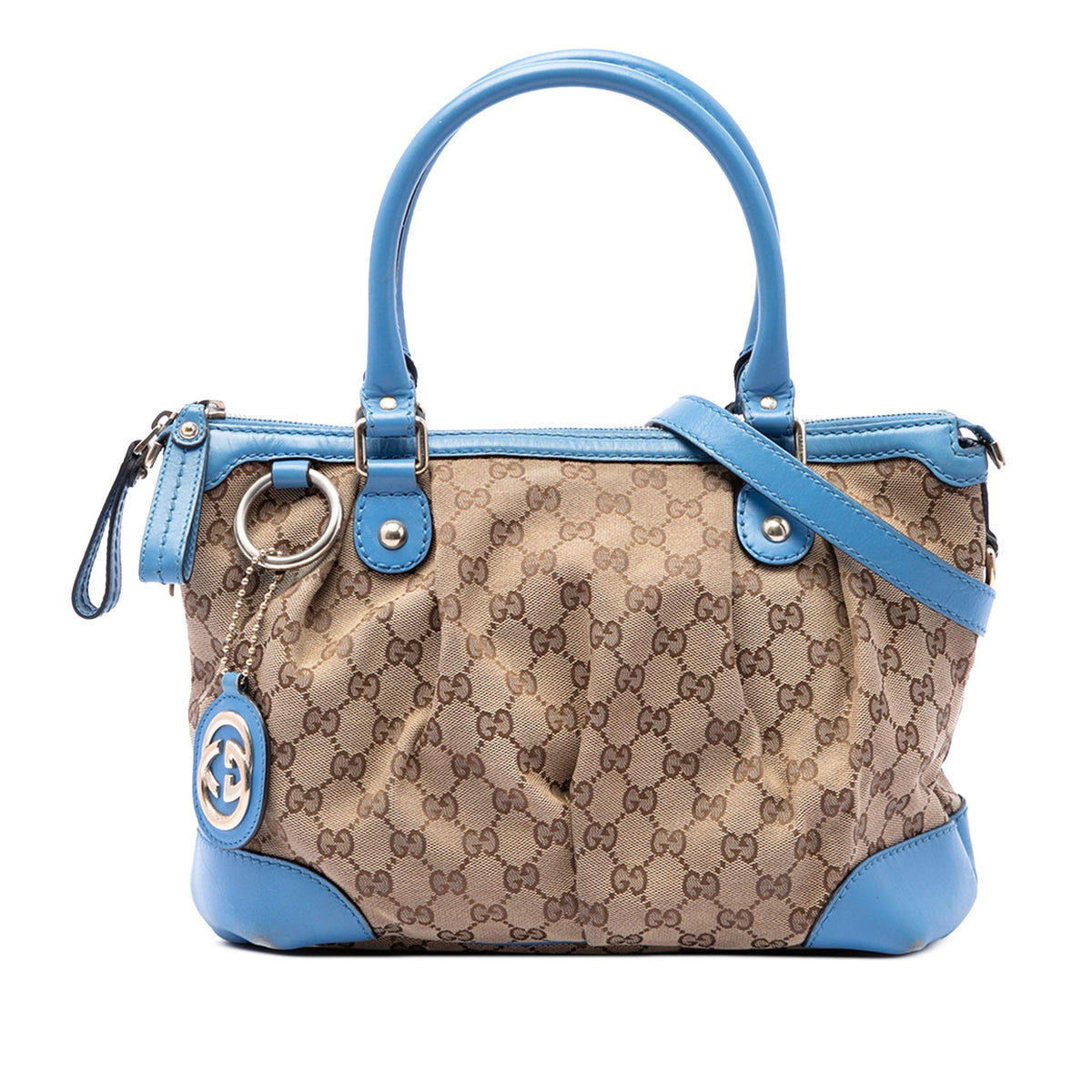 Gucci GG Canvas Sukey Satchel