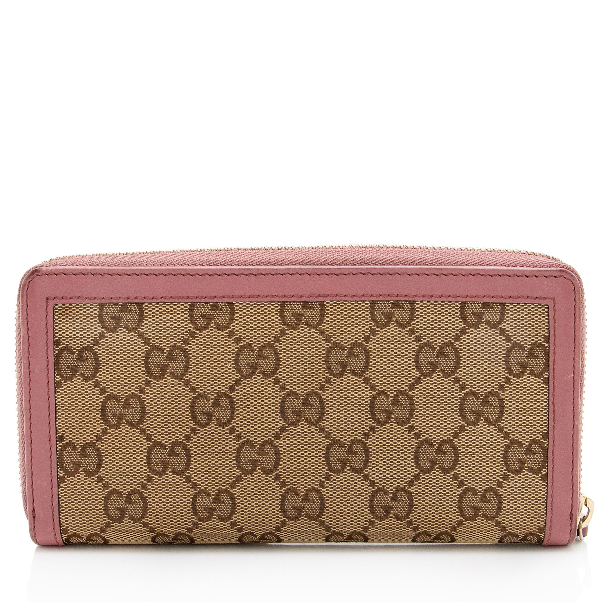 Gucci GG Canvas Sukey Zip Around Wallet