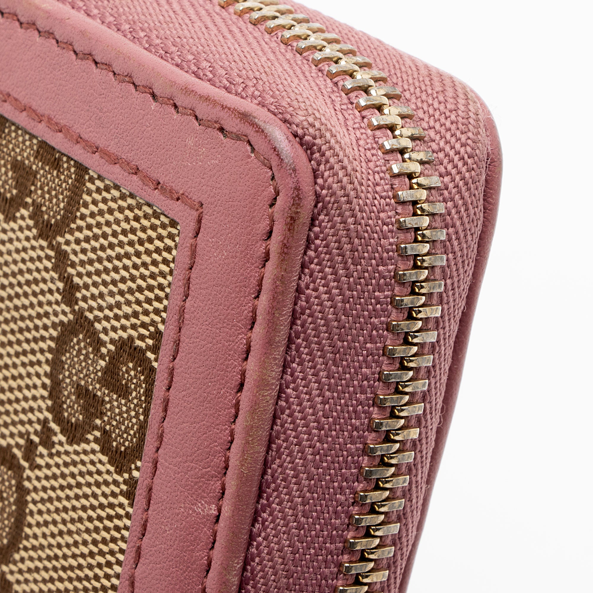 Gucci GG Canvas Sukey Zip Around Wallet
