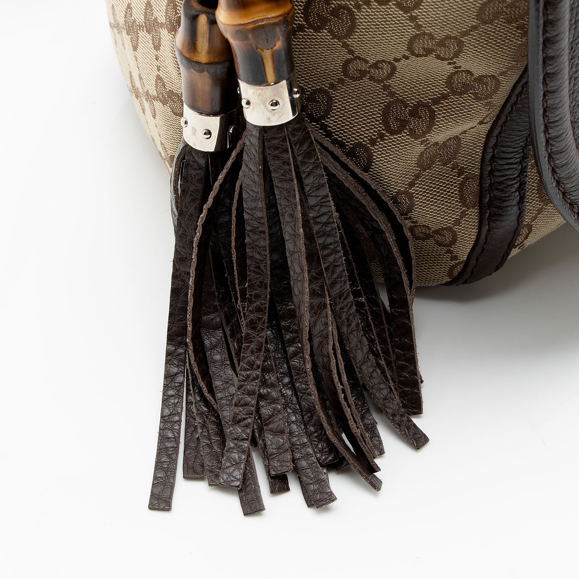 Gucci GG Canvas Techno Horsebit Flap Shoulder Bag