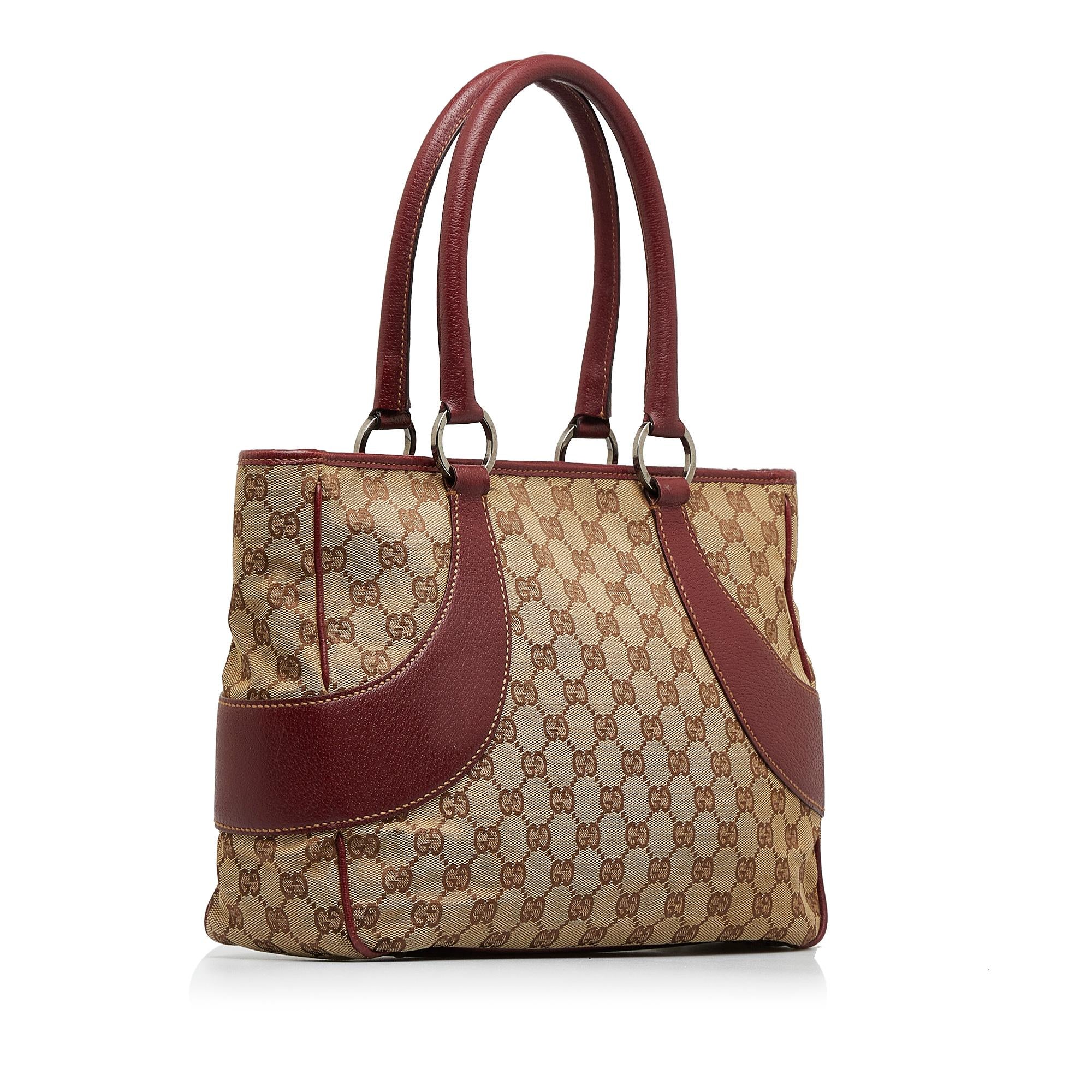 Gucci GG Canvas Tote Bag (SHG-5gRQ8d)