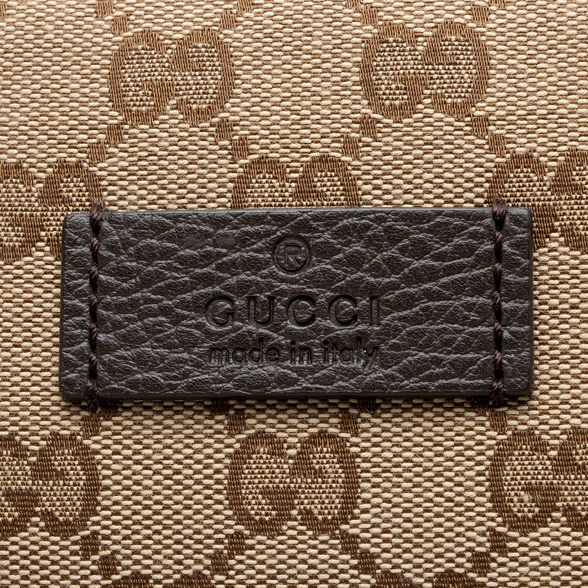 Gucci GG Canvas Travel Large Backpack (SHF-mbgwWQ)