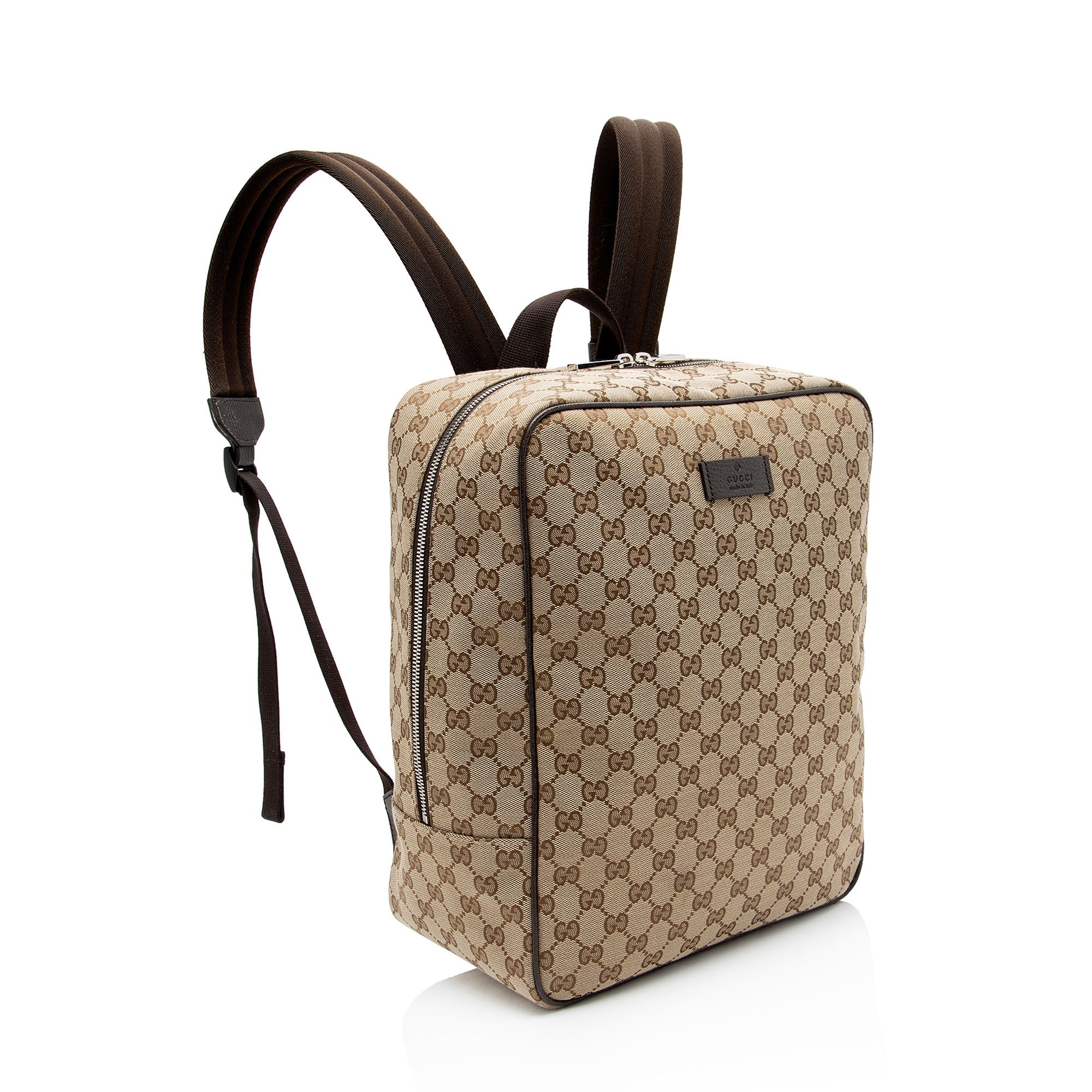 Gucci GG Canvas Travel Large Backpack (SHF-mbgwWQ)