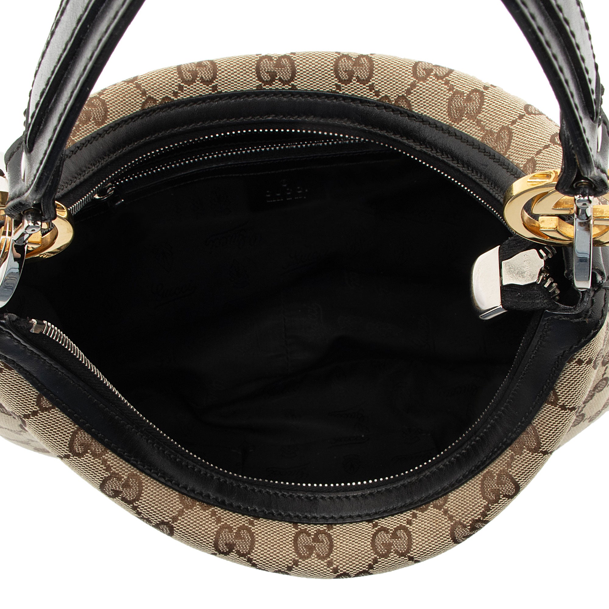 Gucci GG Canvas Twins Medium Hobo