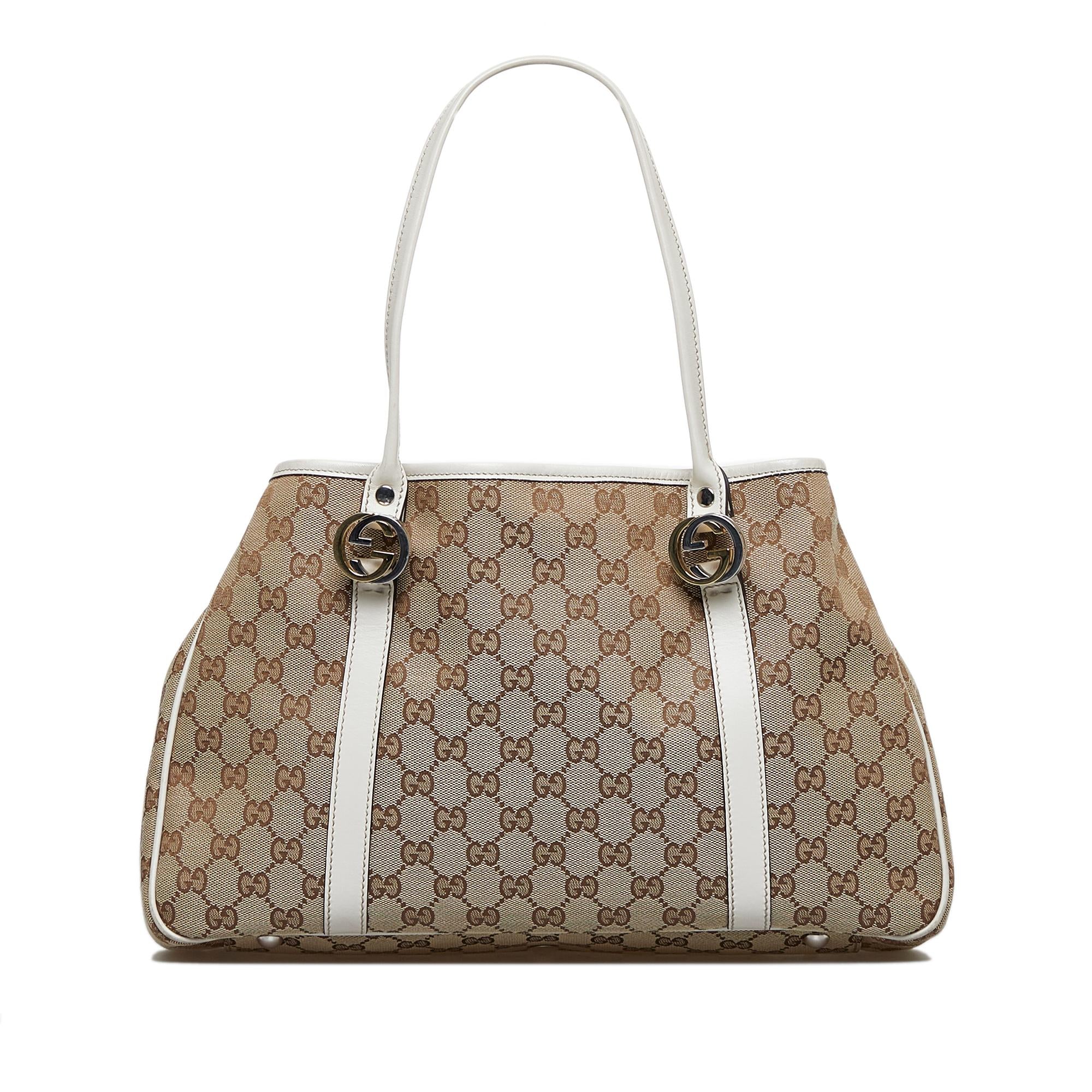 Gucci GG Canvas Twins Tote (SHG-5uIQ9f)