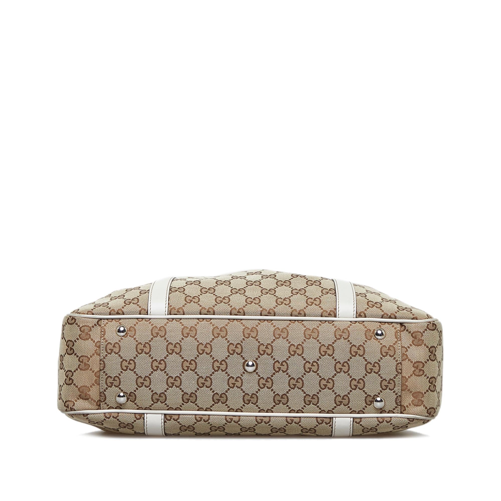 Gucci GG Canvas Twins Tote (SHG-5uIQ9f)