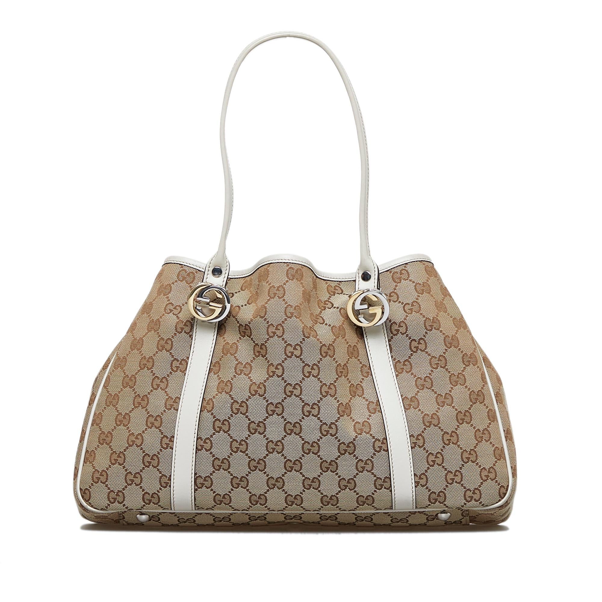 Gucci GG Canvas Twins Tote (SHG-5uIQ9f)