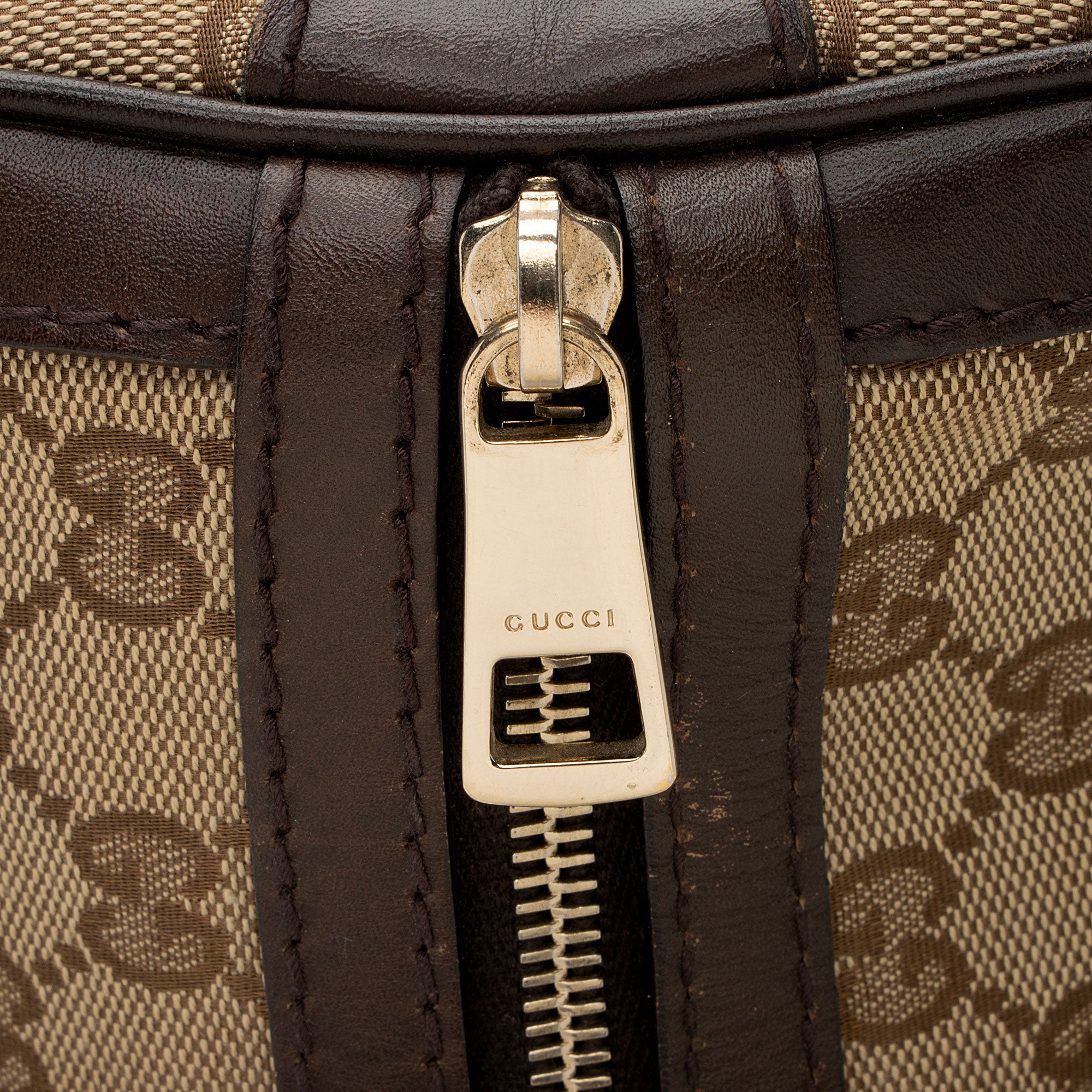 Gucci GG Canvas Vintage Web Joy Medium Boston Bag (SHF-vJvGW4)
