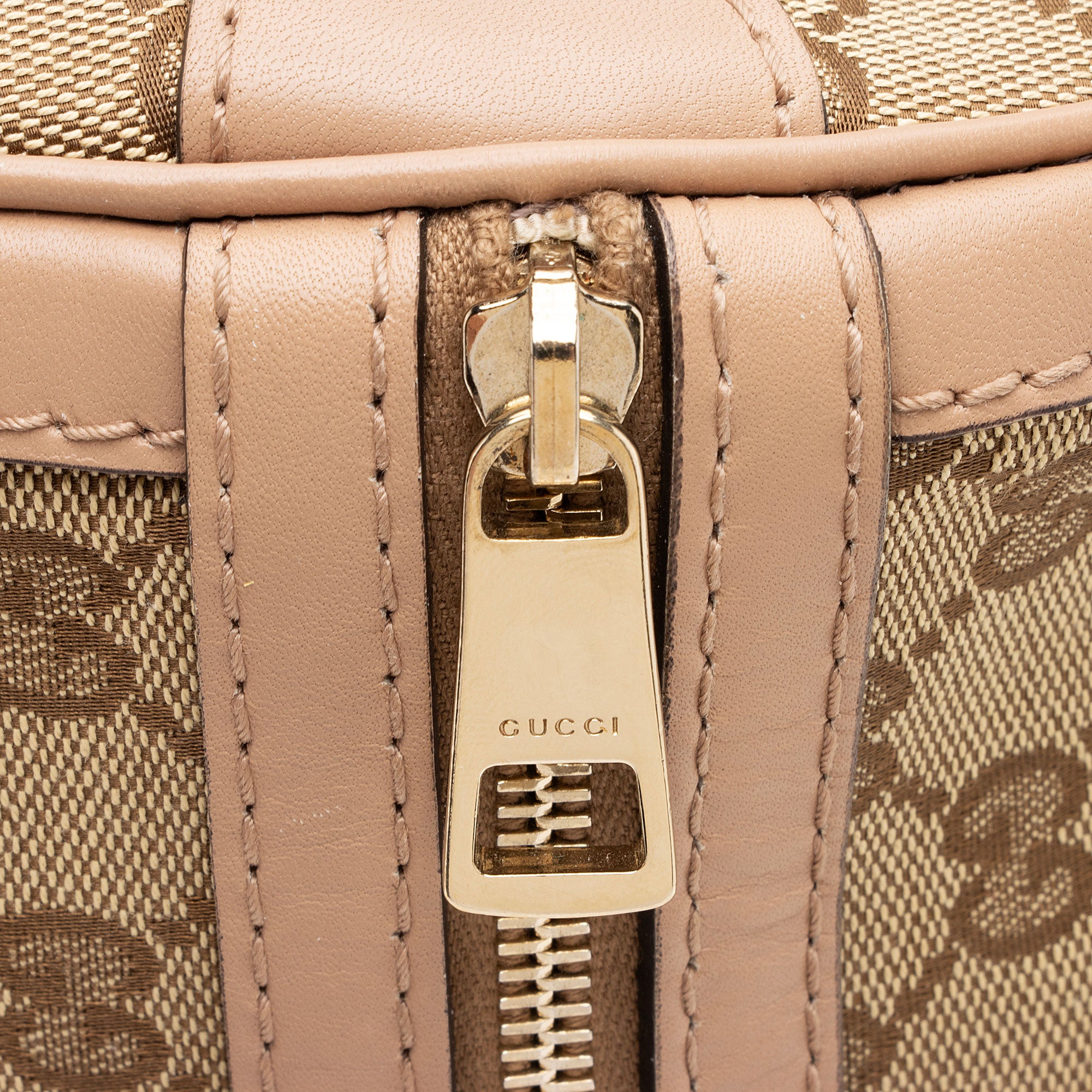 Gucci GG Canvas Vintage Web Joy Medium Boston Bag (SHF-EeCWF9)