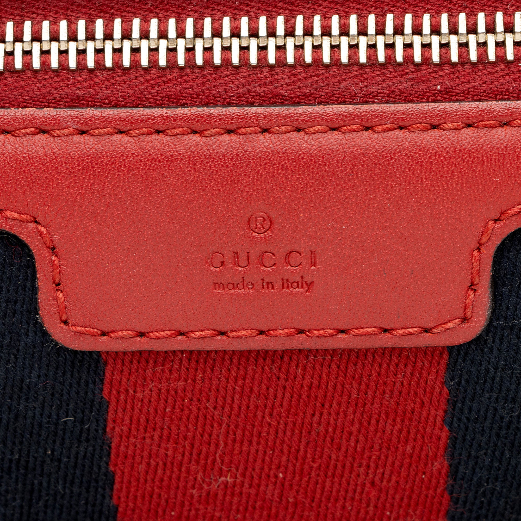 Gucci GG Canvas Vintage Web Joy Medium Boston Bag