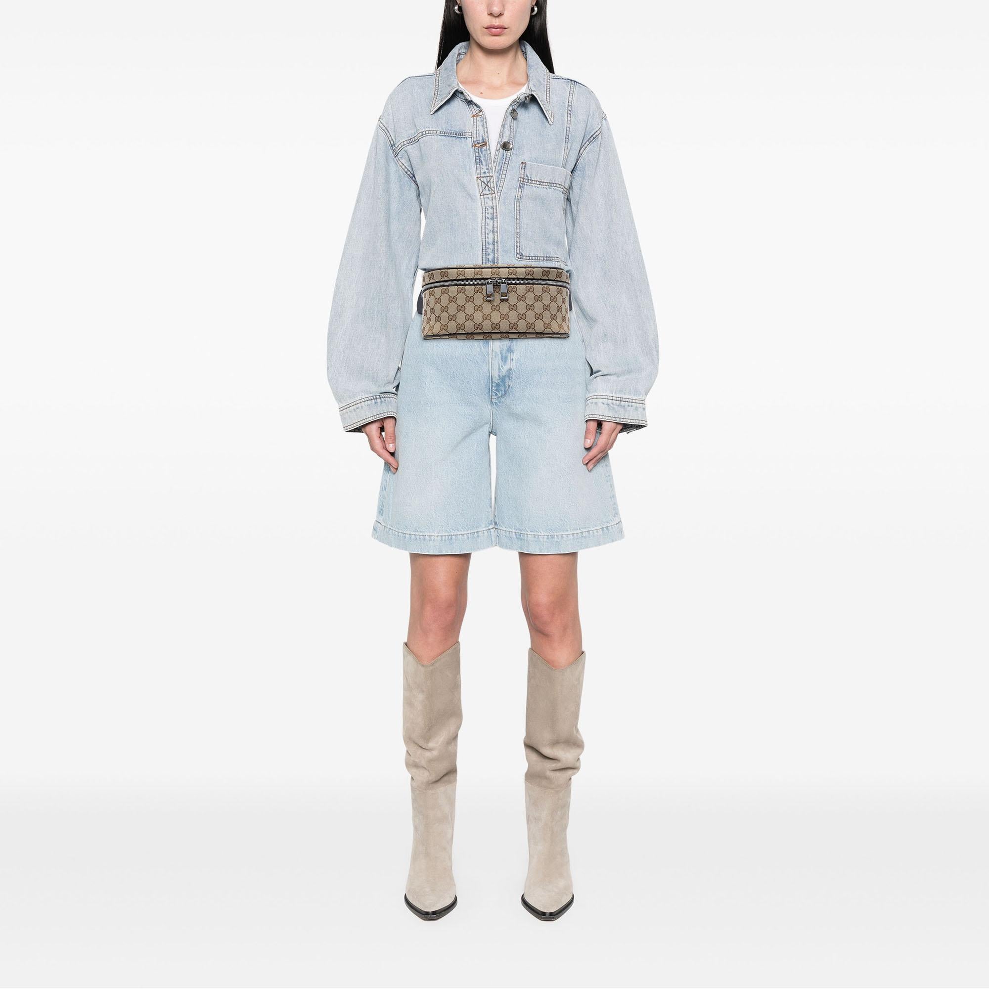 Gucci GG Canvas Waist Pouch