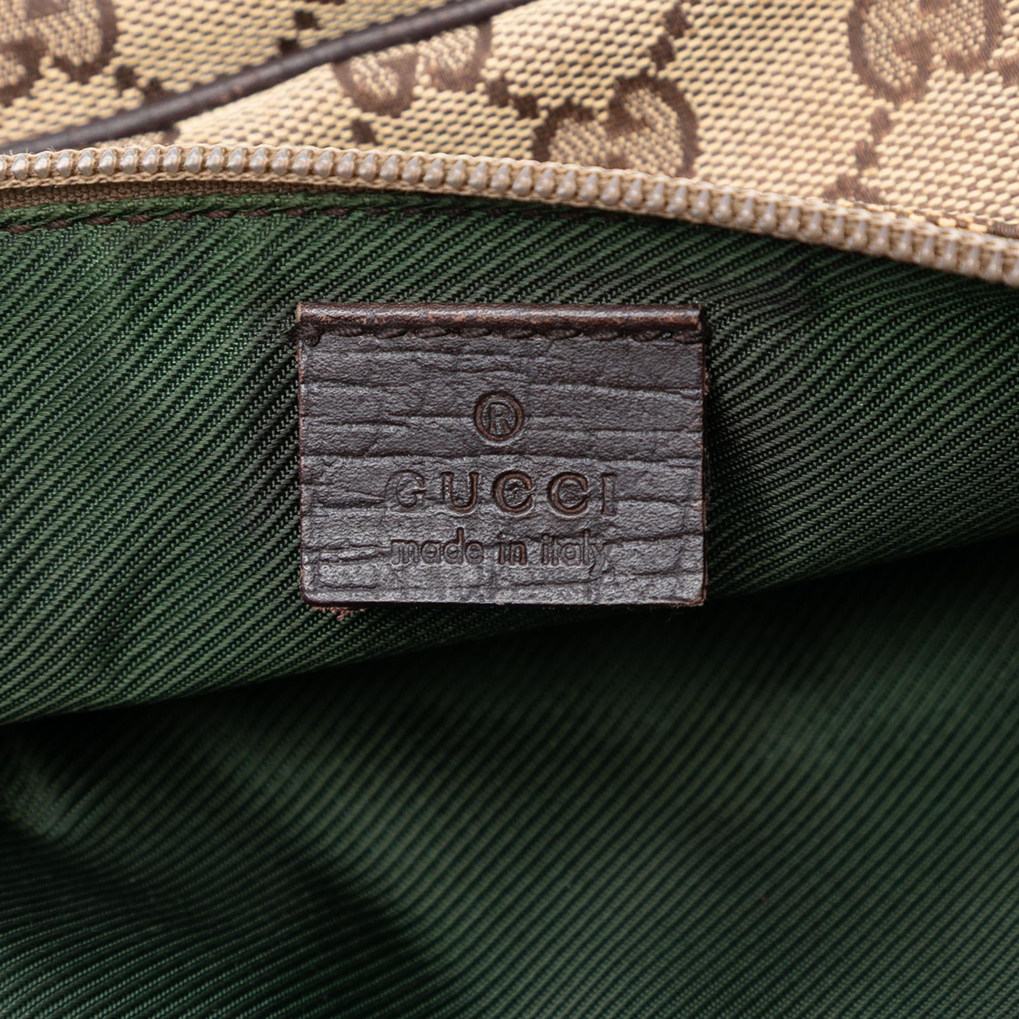 Gucci GG Canvas Web Boat