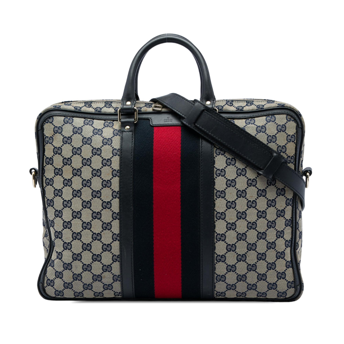 Gucci GG Canvas Web Briefcase
