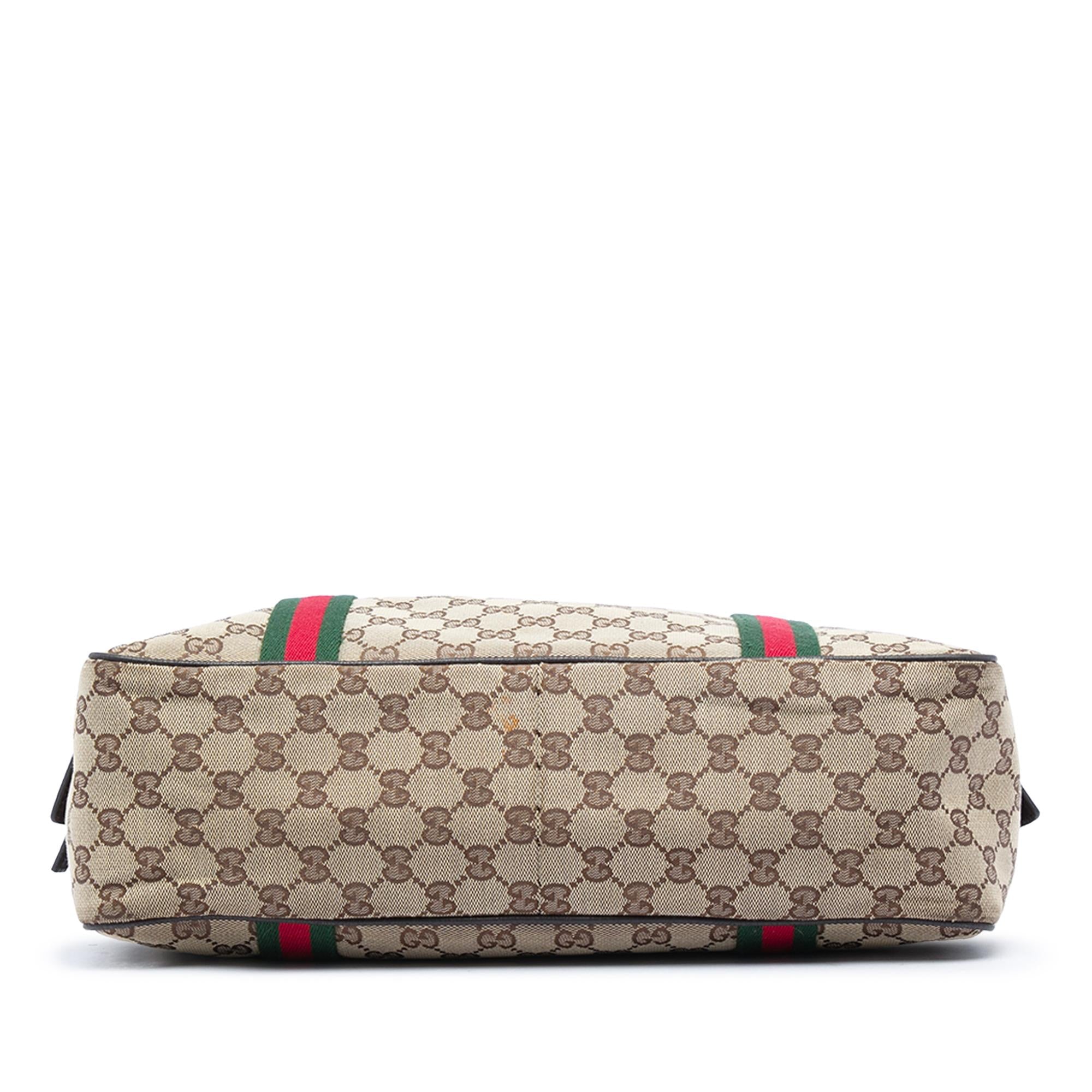 Gucci GG Canvas Web Business Bag