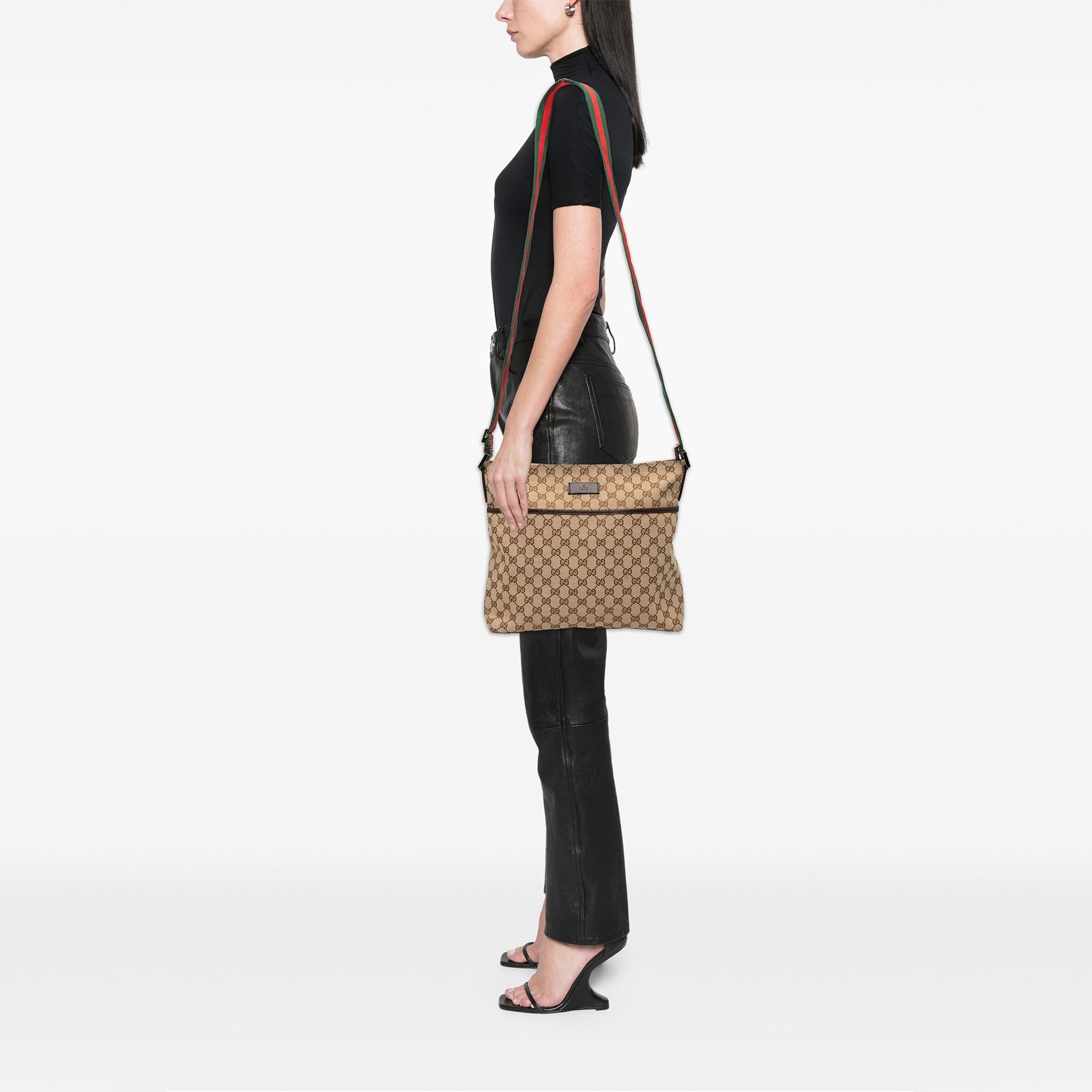 Gucci GG Canvas Web Crossbody