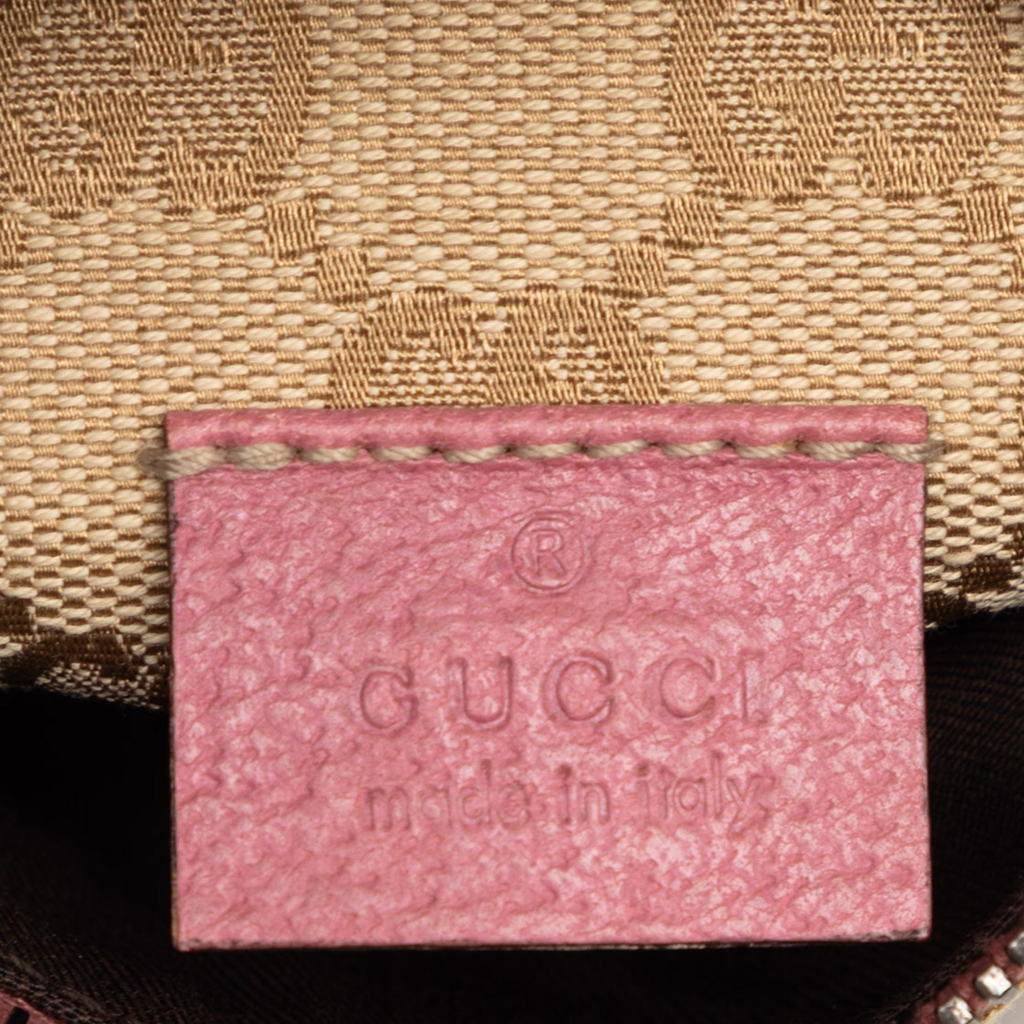 Gucci GG Canvas Web Double Pocket Belt Bag