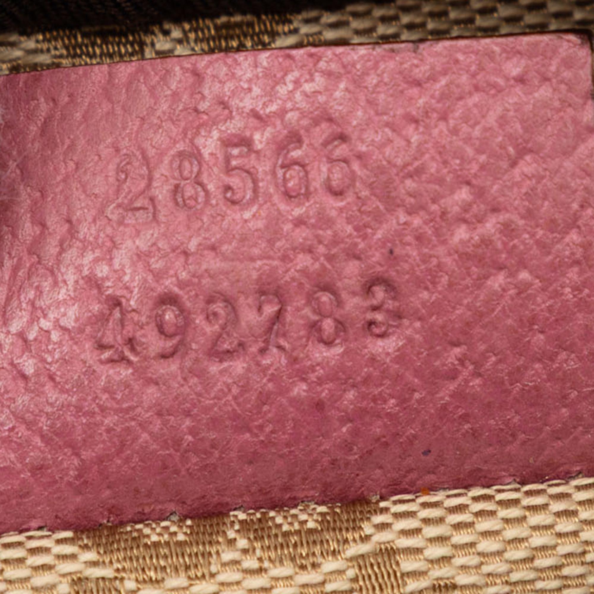 Gucci GG Canvas Web Double Pocket Belt Bag