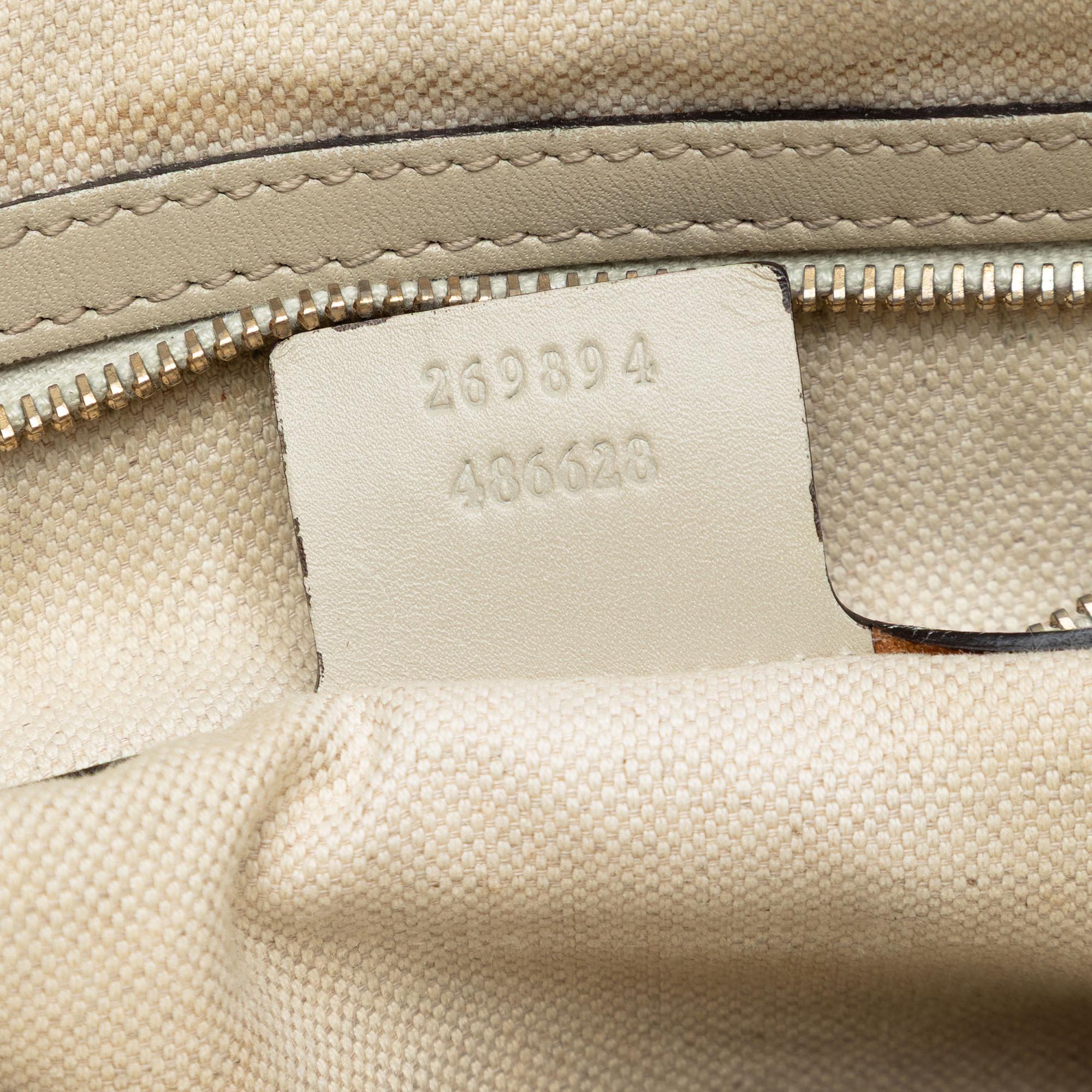 Gucci GG Canvas Web Mayfair Satchel