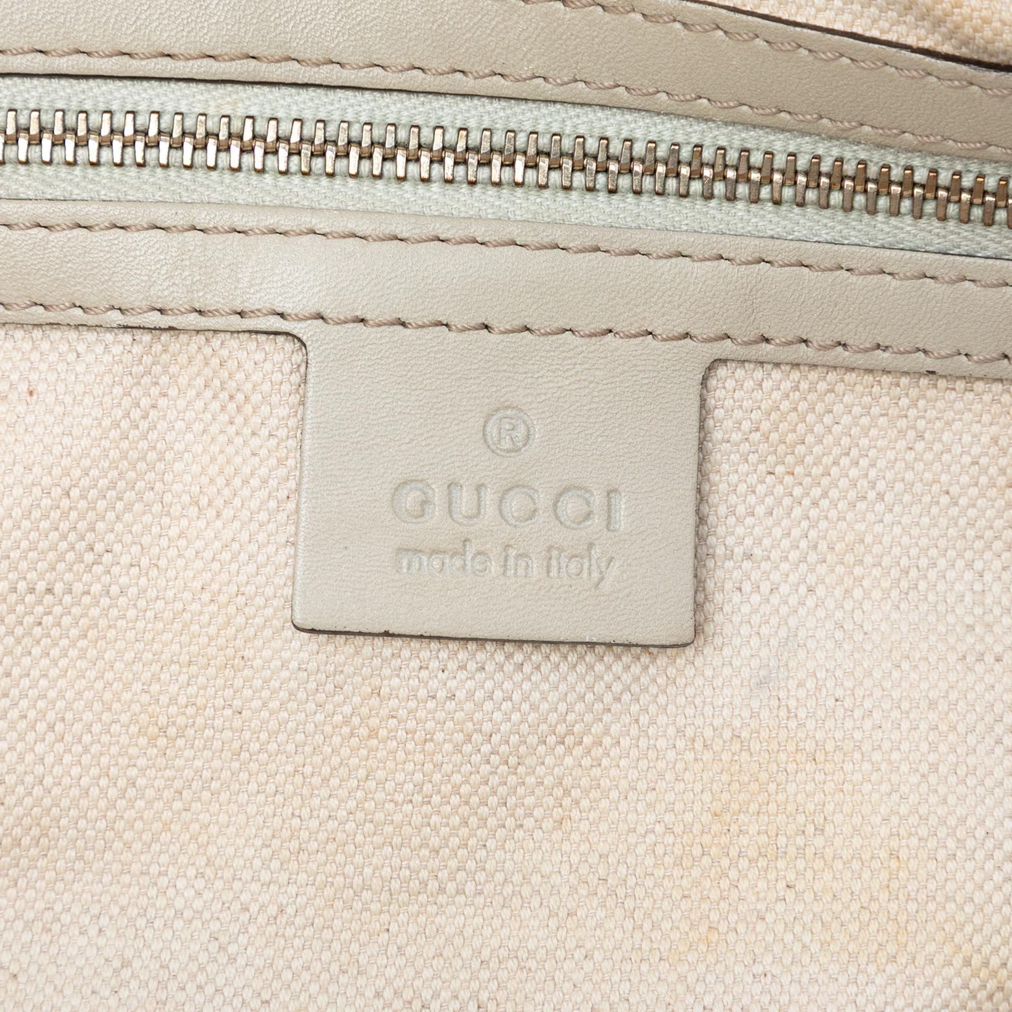 Gucci GG Canvas Web Mayfair Satchel