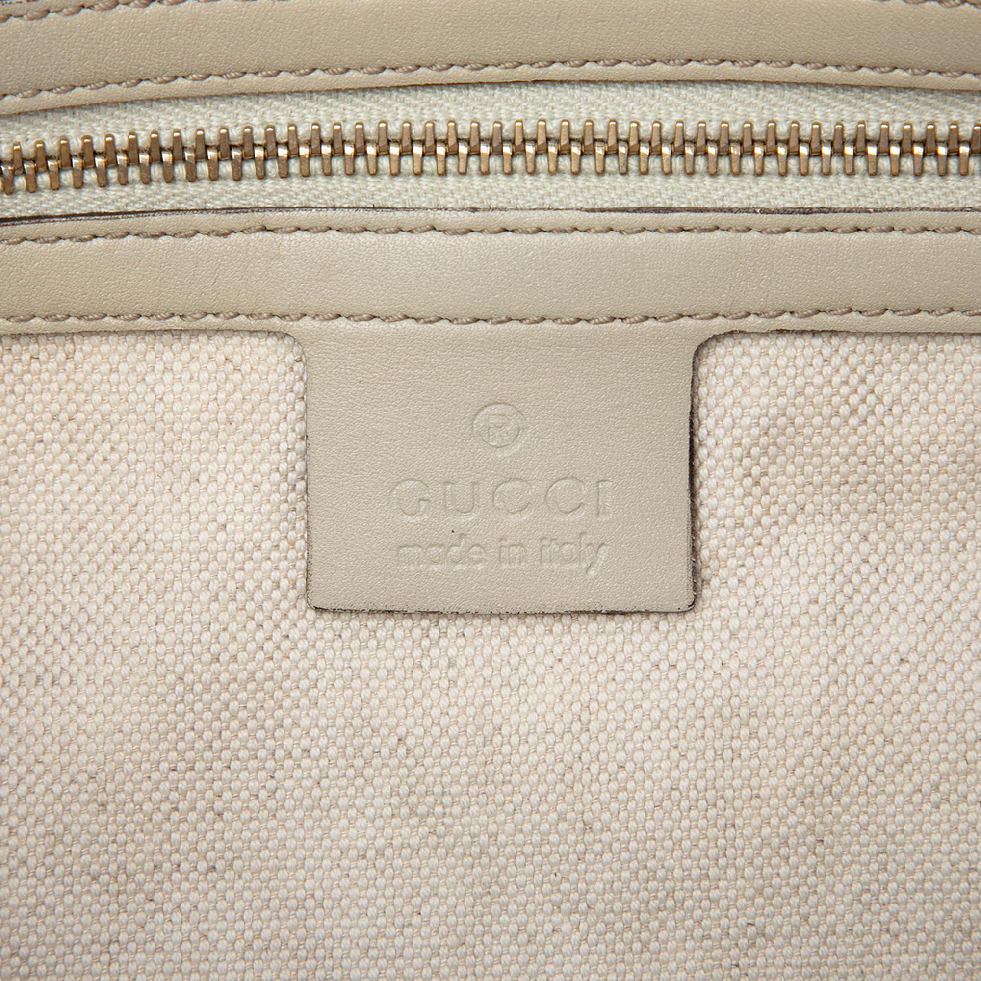Gucci GG Canvas Web Mayfair Satchel
